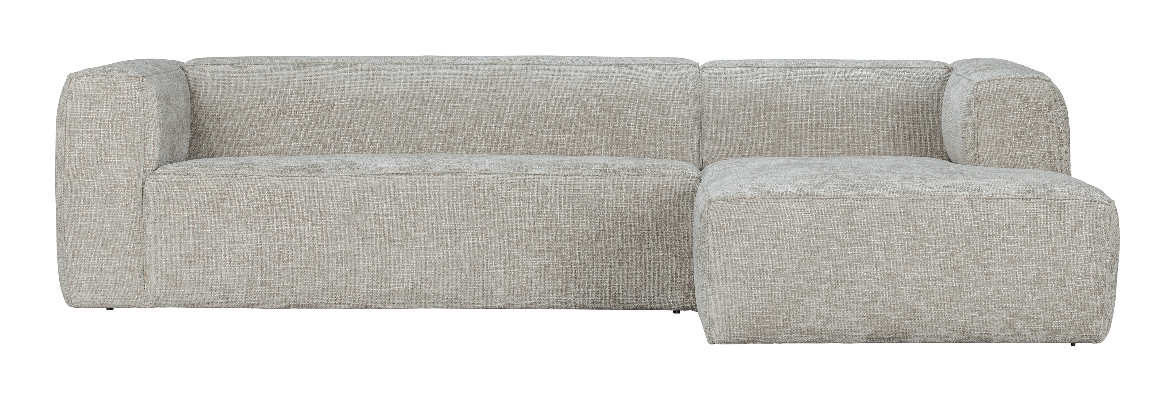 WOOOD Loungebank 'Bean' Rechts, Melange, kleur Naturel