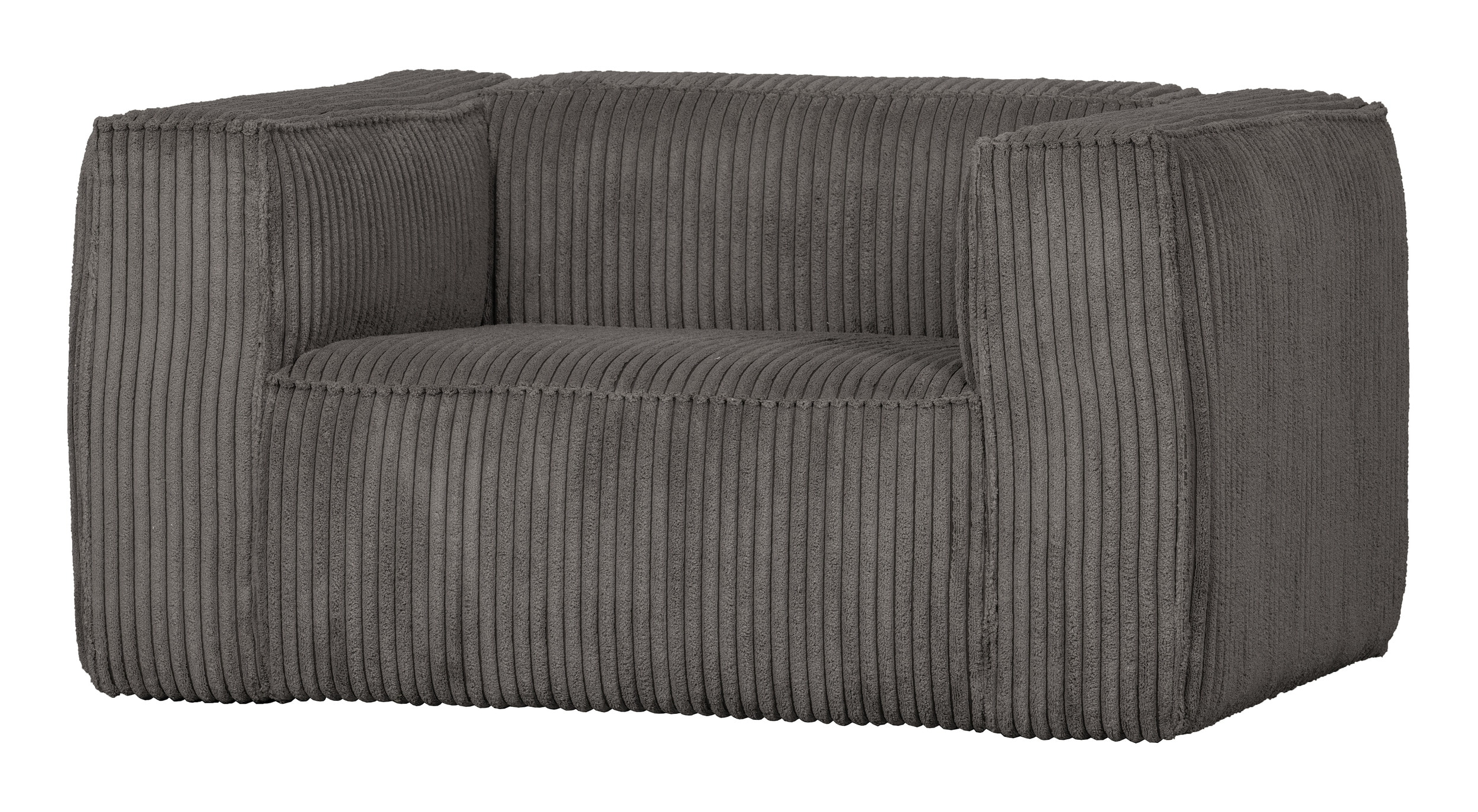 WOOOD Fauteuil 'Bean' Rib, kleur Terrazzo