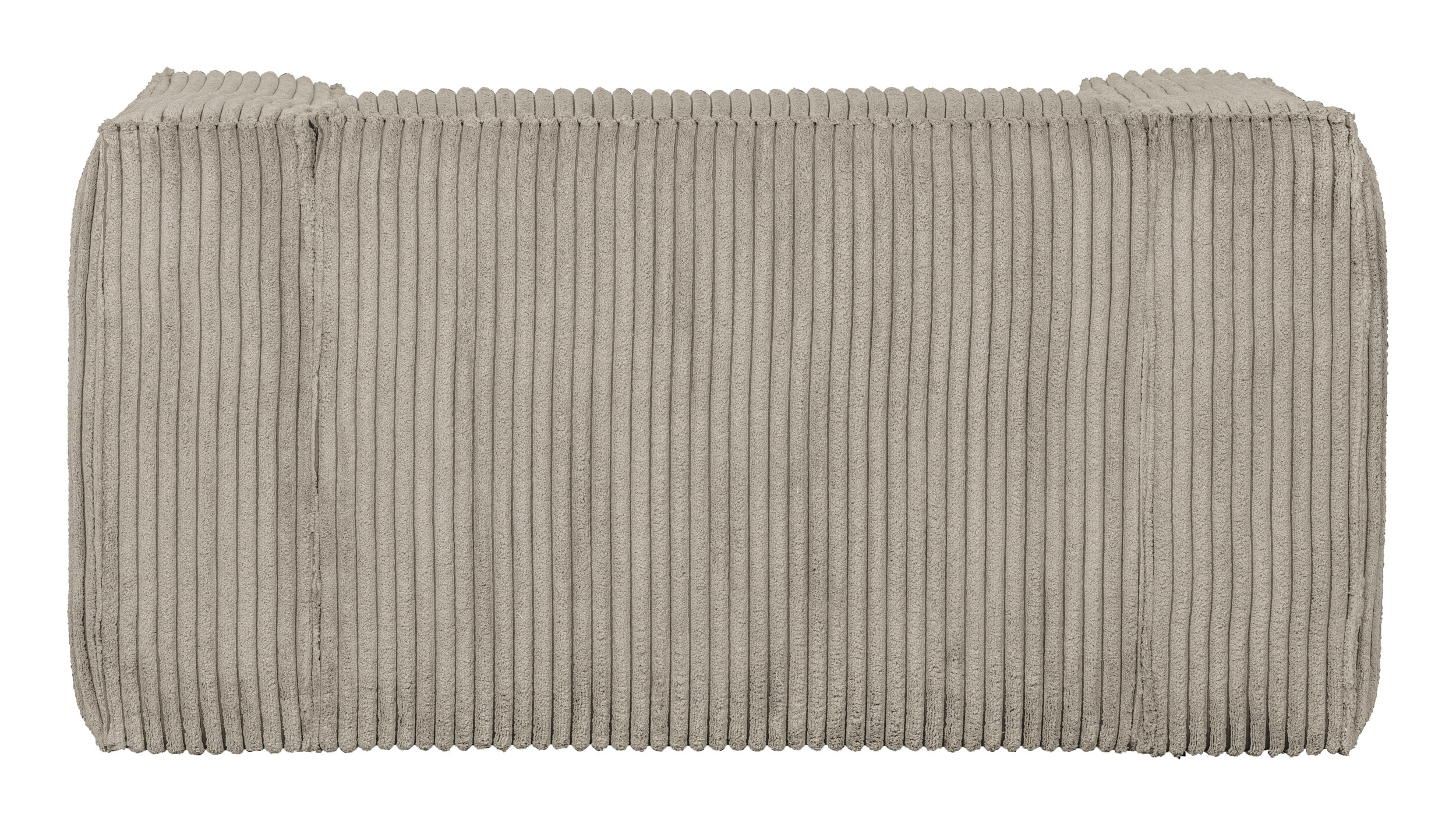 WOOOD Fauteuil 'Bean' Rib, kleur Naturel
