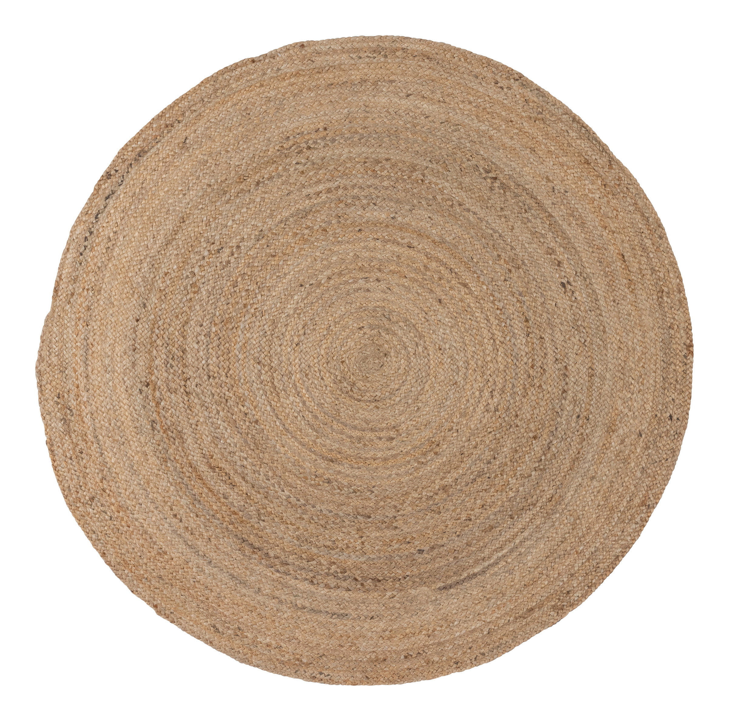 WOOOD Rond Vloerkleed 'Ross' 150cm, kleur Naturel