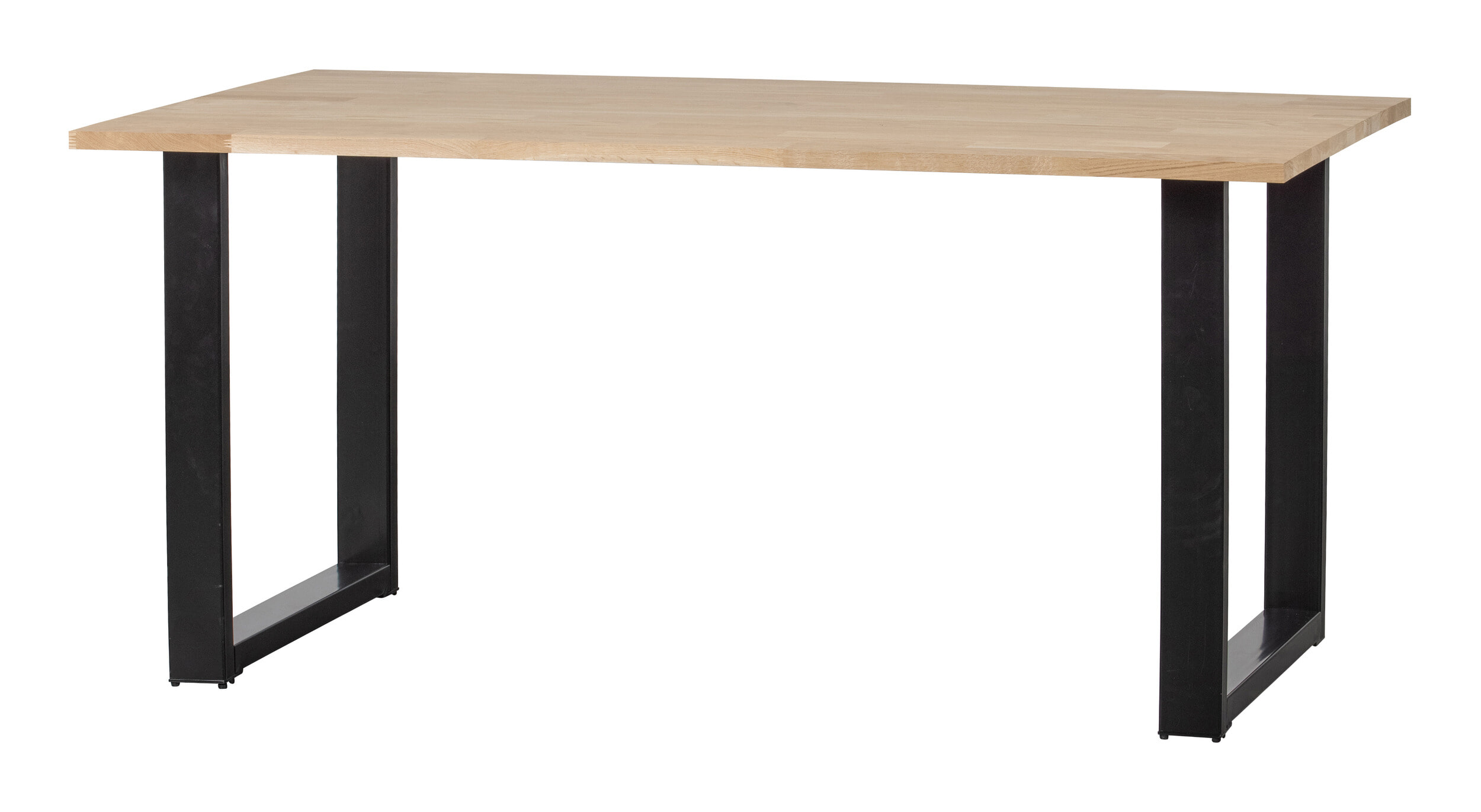 WOOOD Eettafel 'Tablo' met U-poot, 180 x 90cm