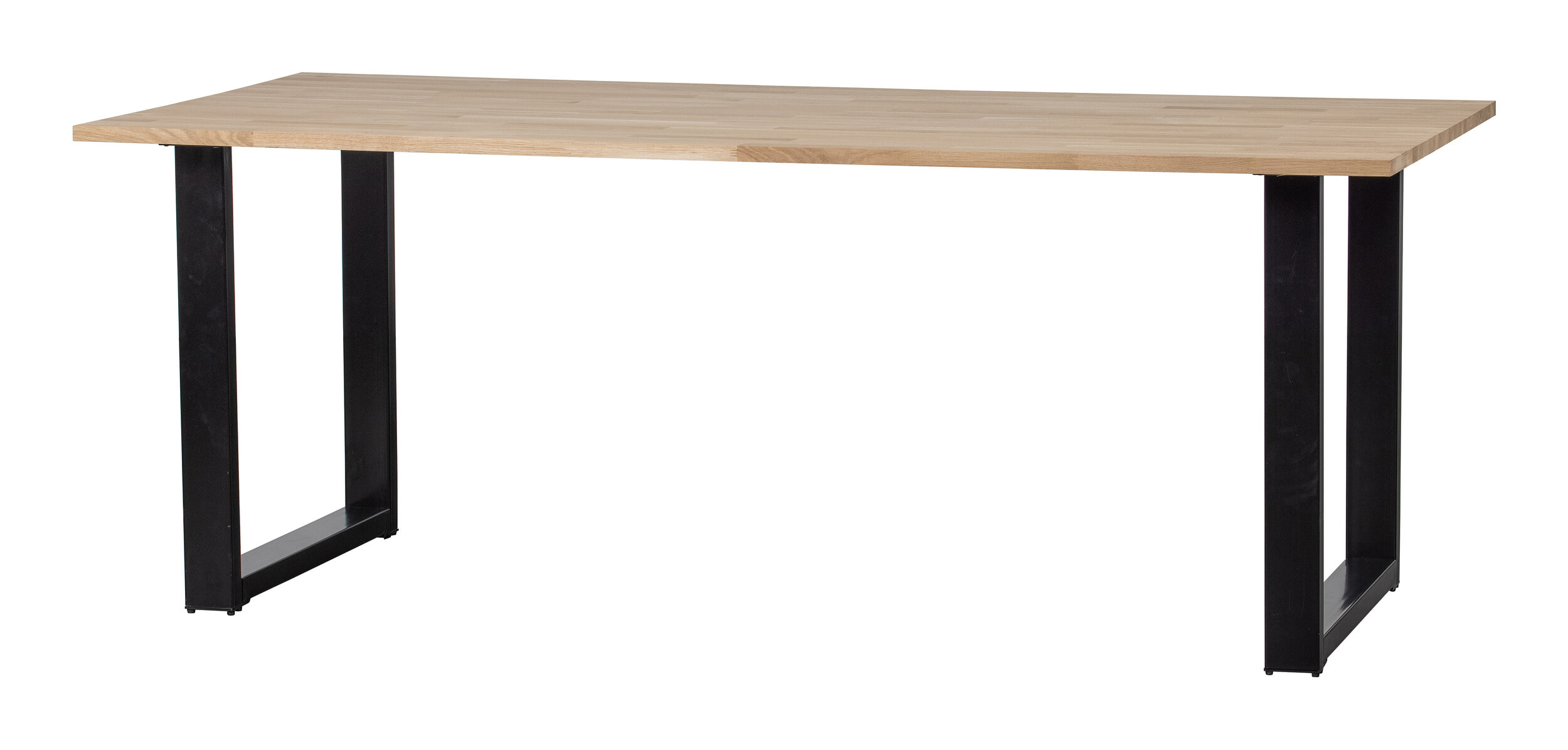 WOOOD Eettafel 'Tablo' met U-poot, 200 x 90cm