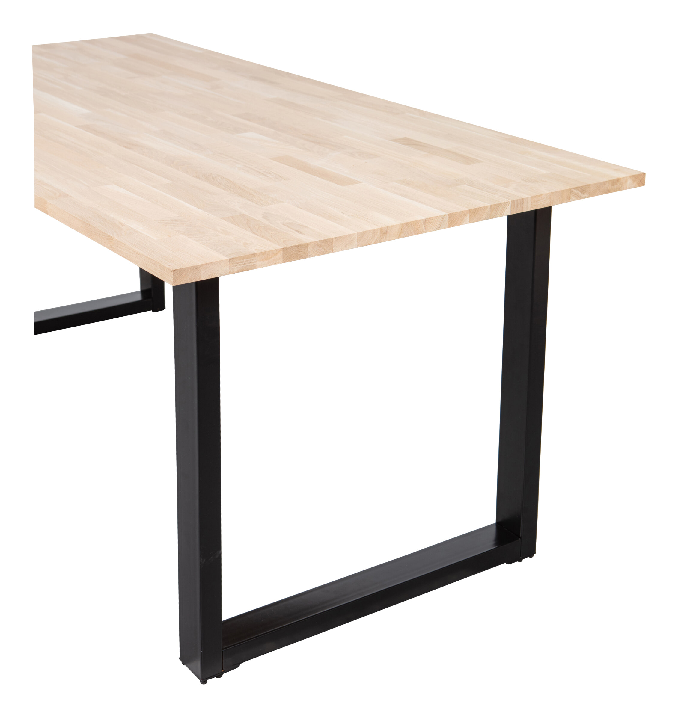 WOOOD Eettafel 'Tablo' met U-poot, 200 x 90cm
