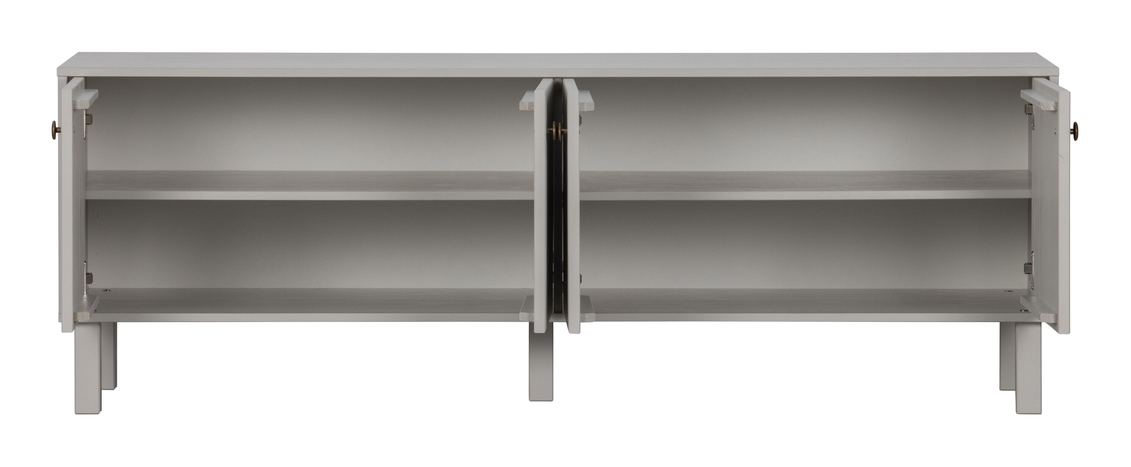 WOOOD TV-meubel 'Madu' 160cm, kleur Wolkengrijs