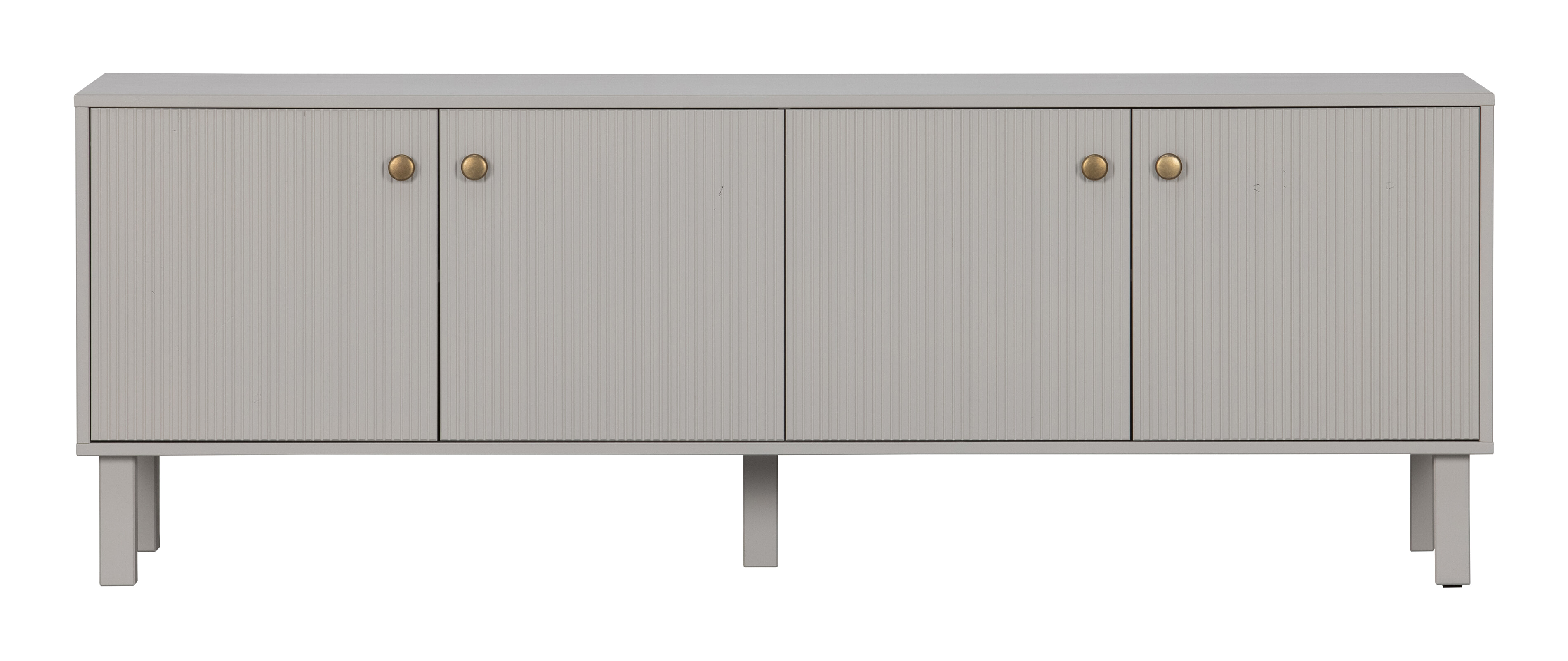 WOOOD TV-meubel 'Madu' 160cm, kleur Wolkengrijs