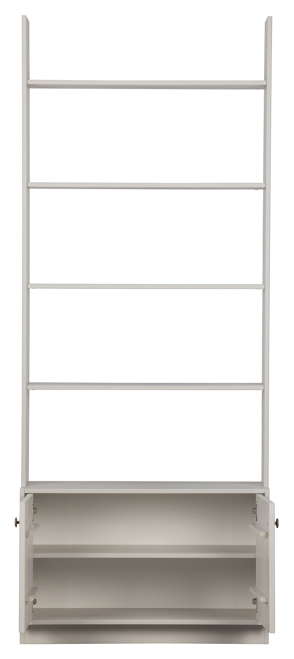 WOOOD Boekenkast 'Madu' Grenenhout, 200 x 80cm