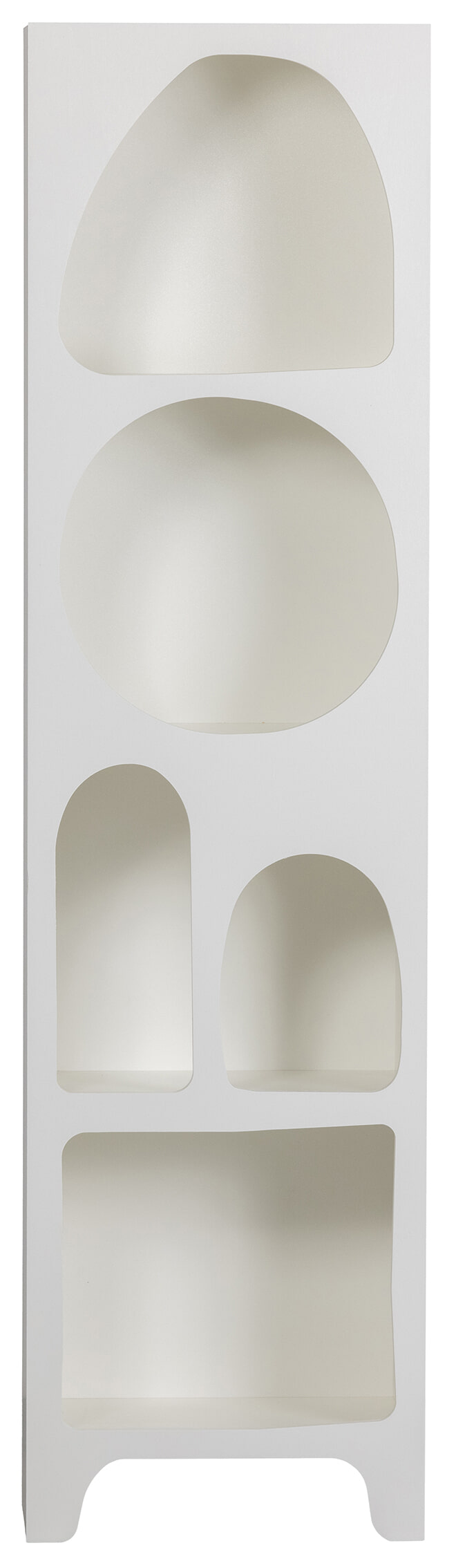 WOOOD Vakkenkast 'Caz' 180 x 48cm, kleur Wit