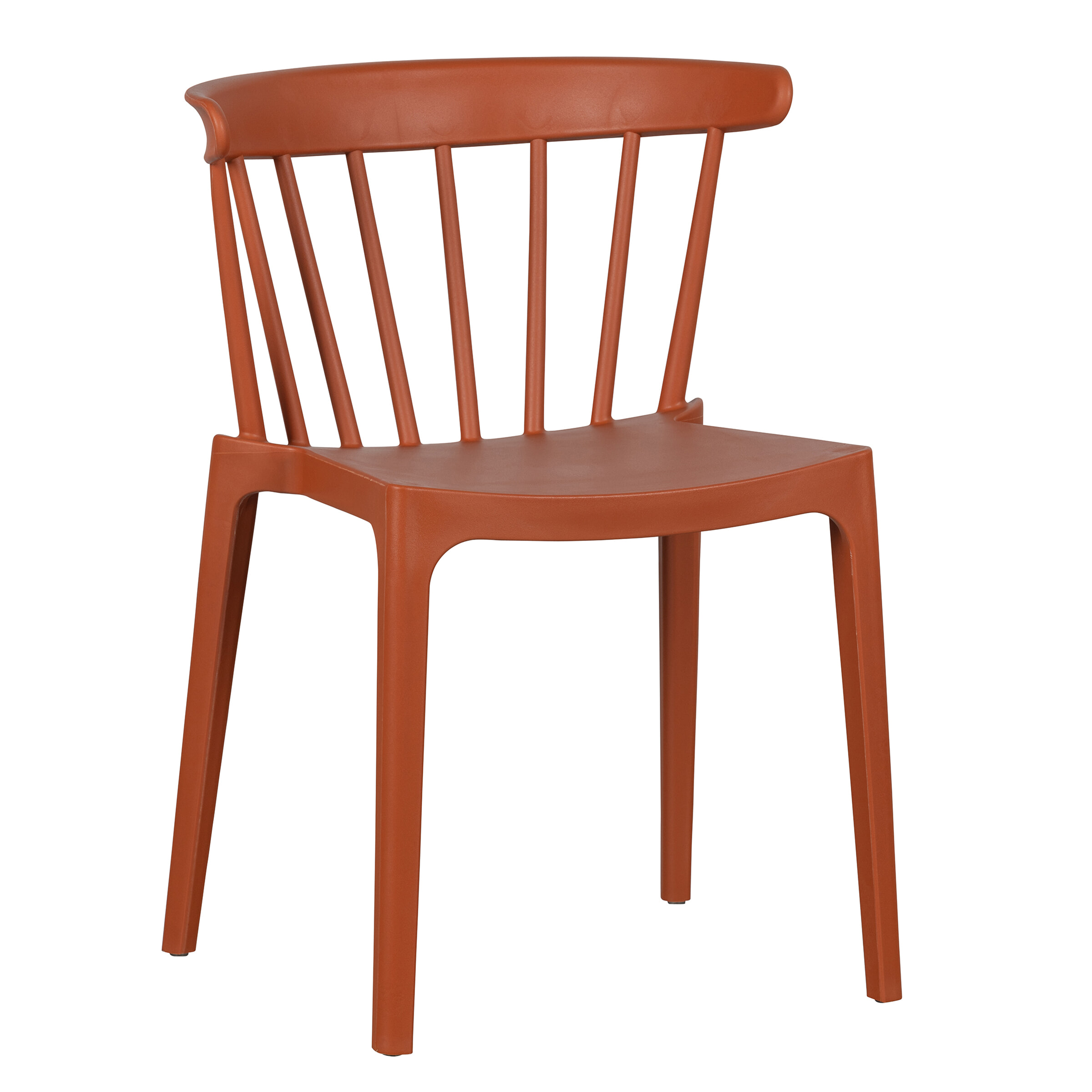 WOOOD Eetkamerstoel 'Bliss' kleur Terra WOOOD Eetkamerstoel 'Bliss' kleur Terra