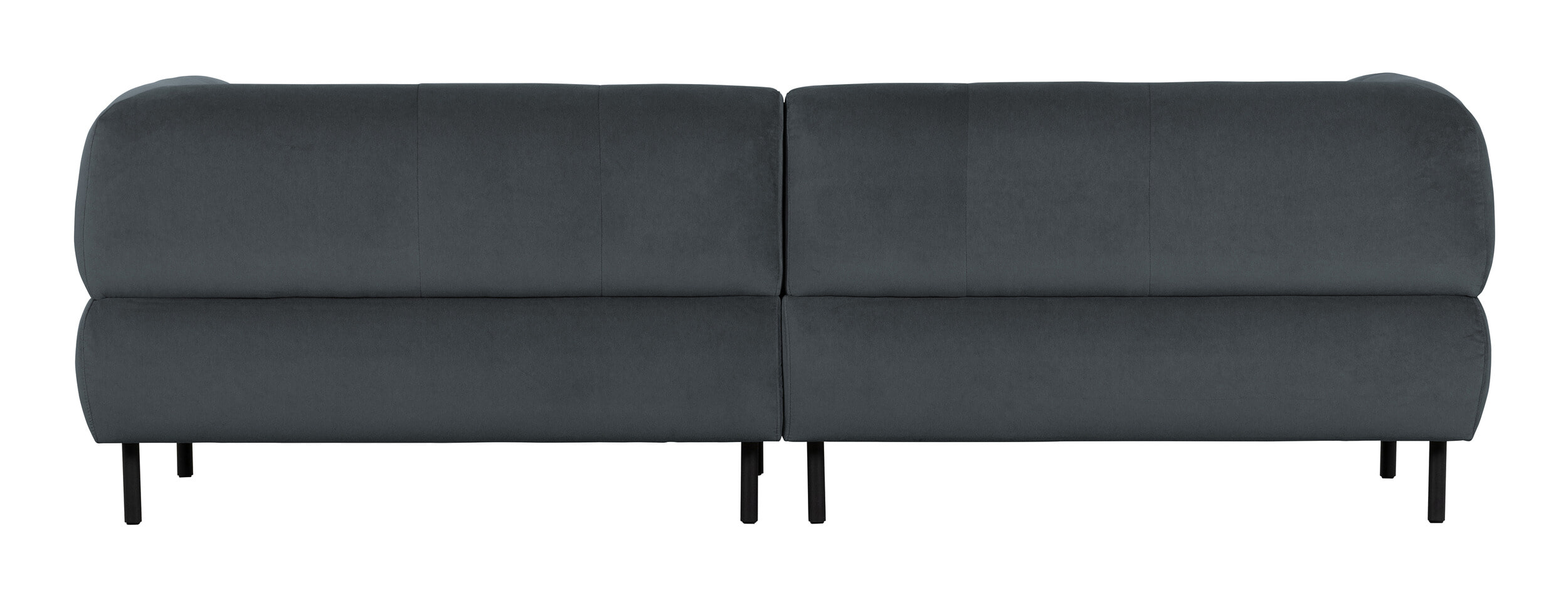 WOOOD Bank 'Lloyd' 4-zits, Velvet, kleur Cloud