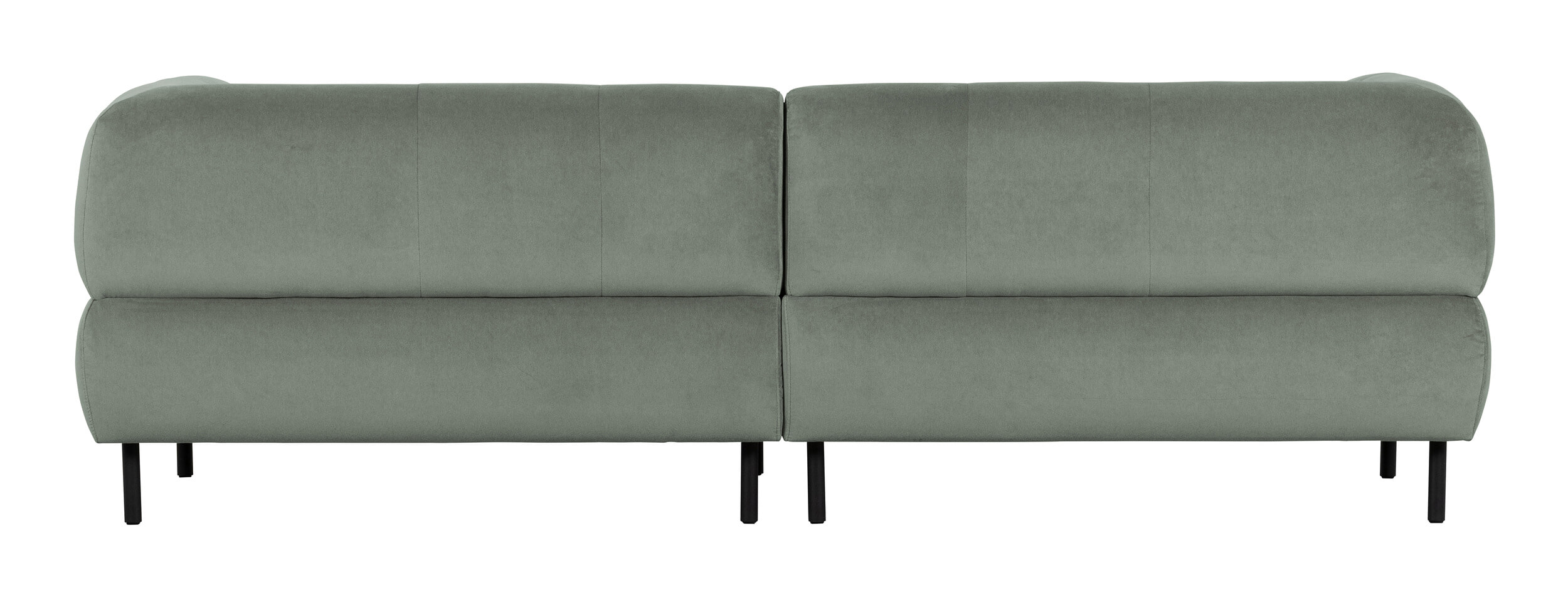 WOOOD Bank 'Lloyd' 4-zits, Velvet, kleur Waterplant