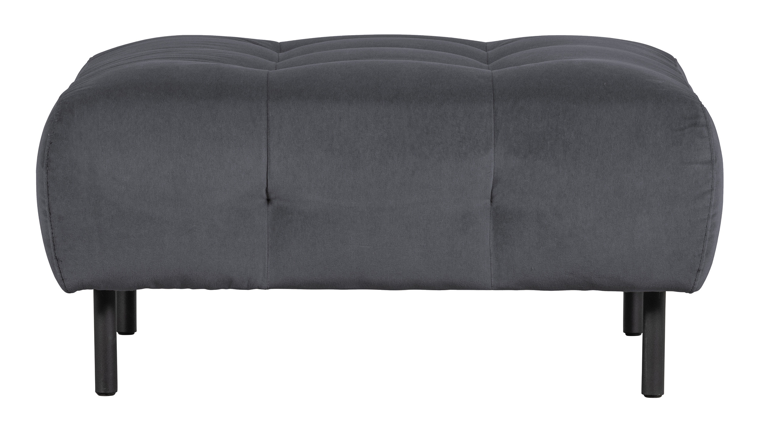 WOOOD Hocker 'Lloyd' Velvet, kleur Cloud