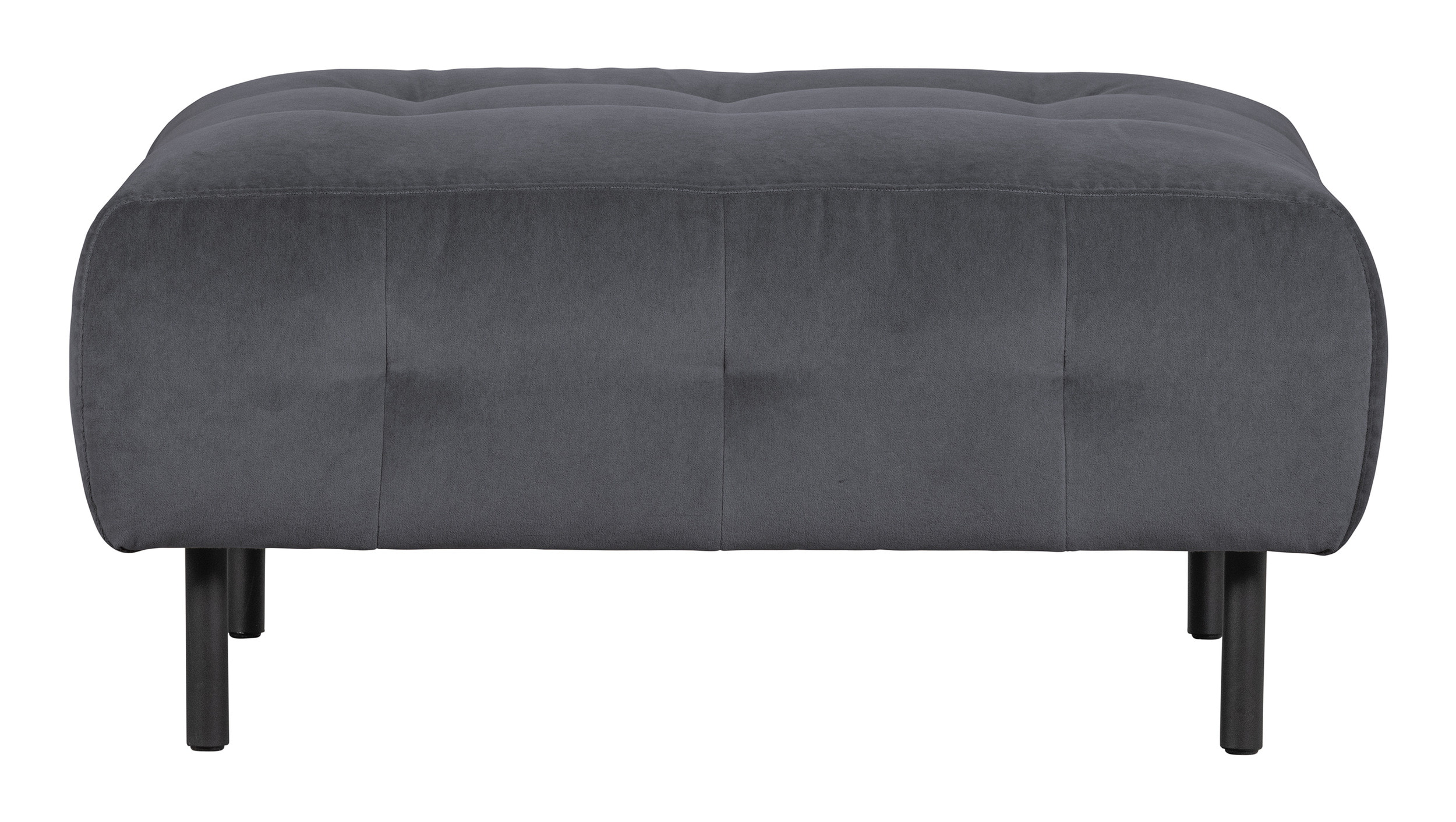 WOOOD Hocker 'Lloyd' Velvet, kleur Cloud