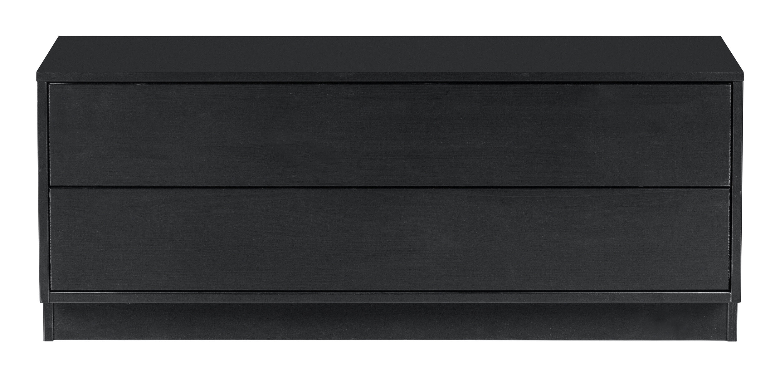 WOOOD TV-meubel 'Finca' Mat zwart, 100cm