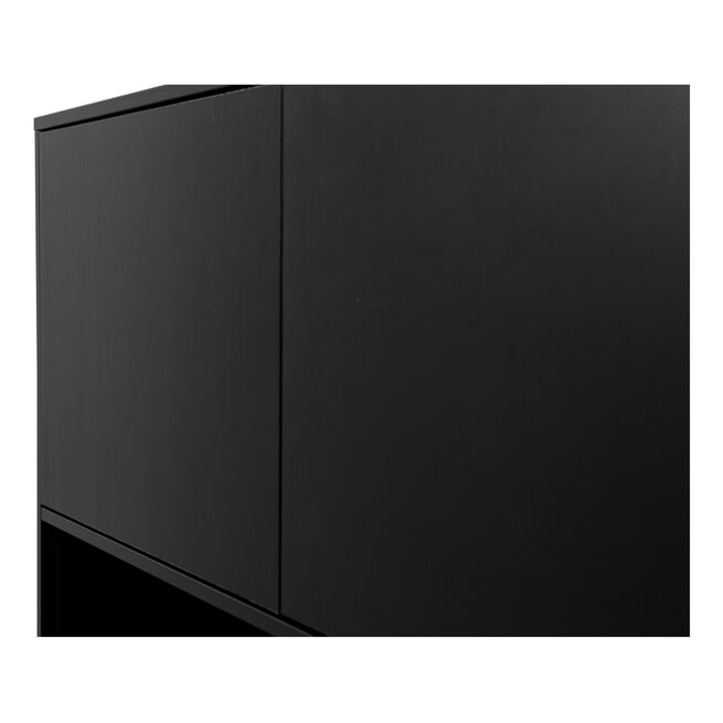 WOOOD Exclusive Buffetkast 'Finca' Mat zwart, 170 x 110cm