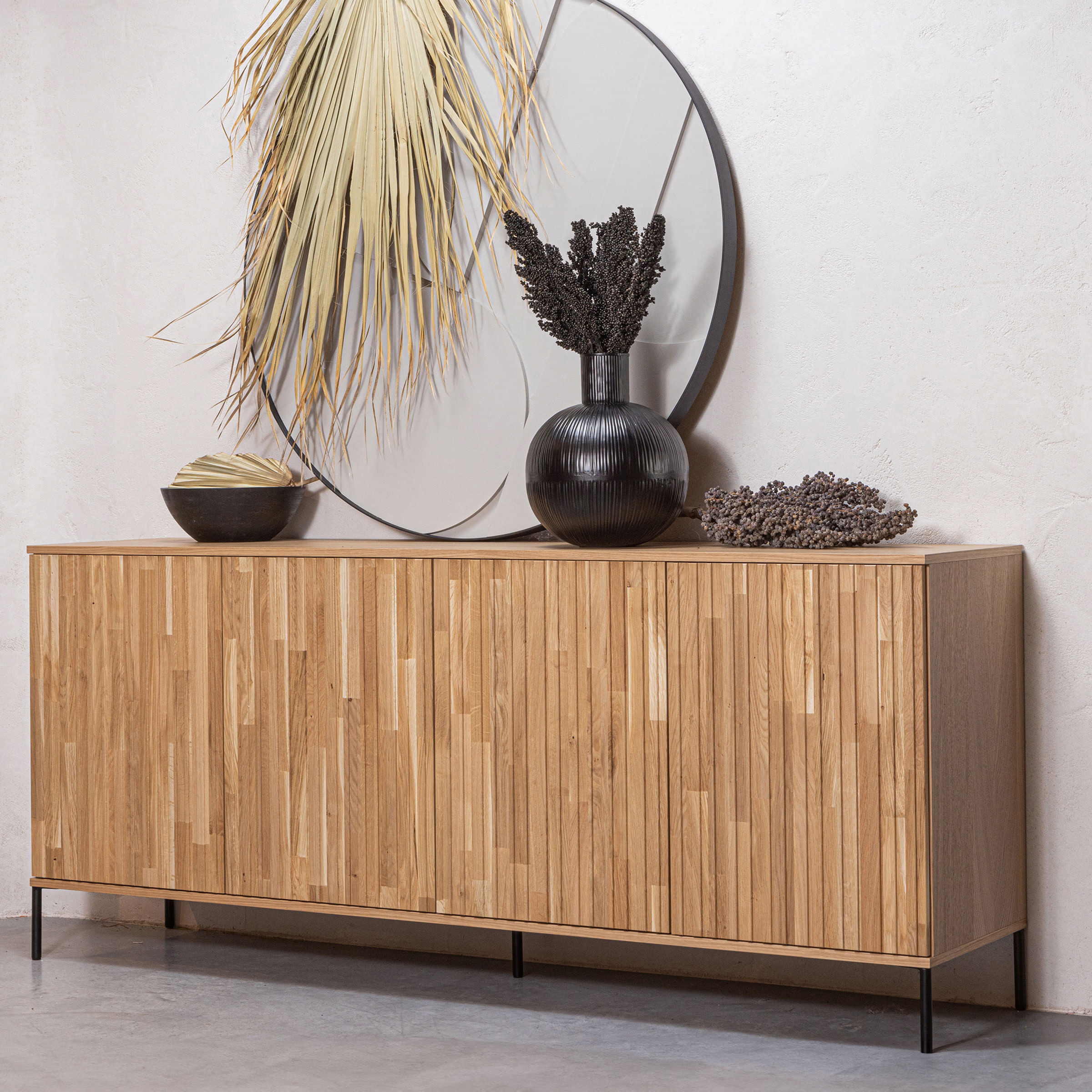 WOOOD Dressoir 'New Gravure' 200cm