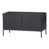 WOOOD TV-meubel 'New Gravure' Grenen, 100cm, kleur Zwart