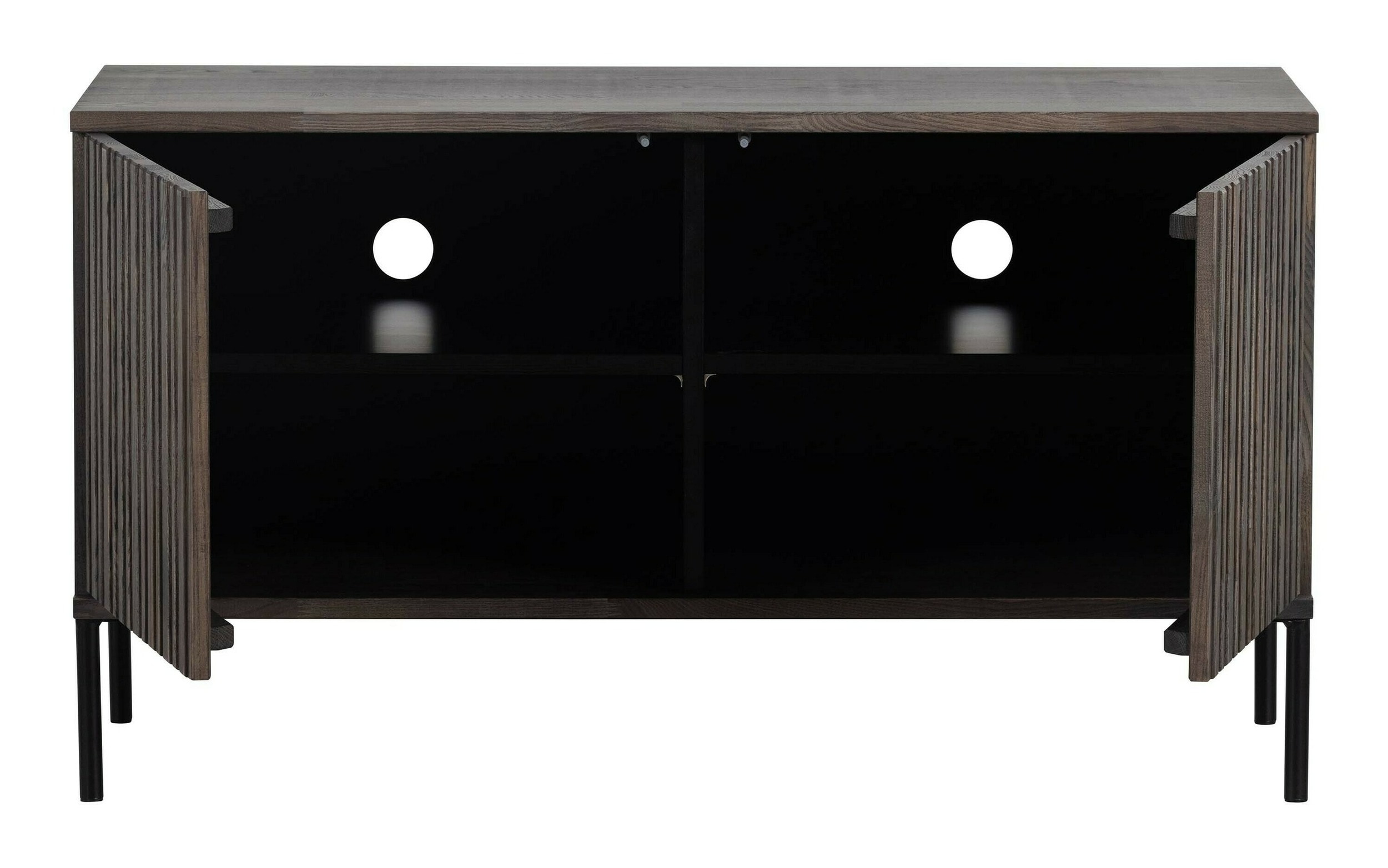 WOOOD TV-meubel 'New Gravure' Essenhout, 100cm, kleur Espresso