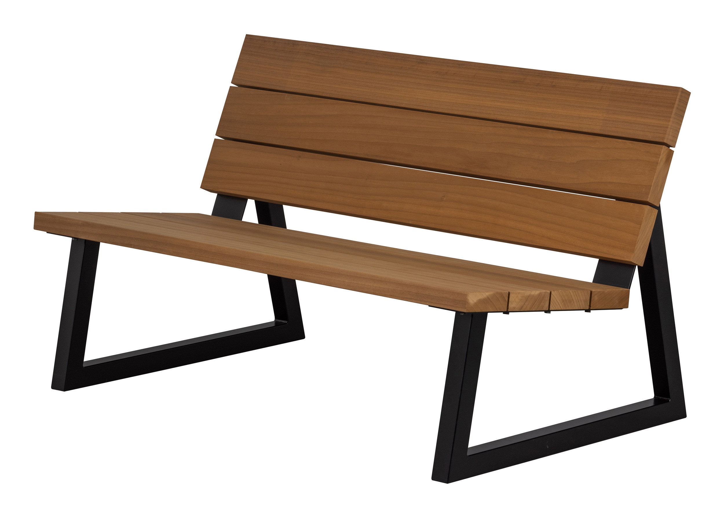 WOOOD Tuinbank 'Banco' Hout en Metaal