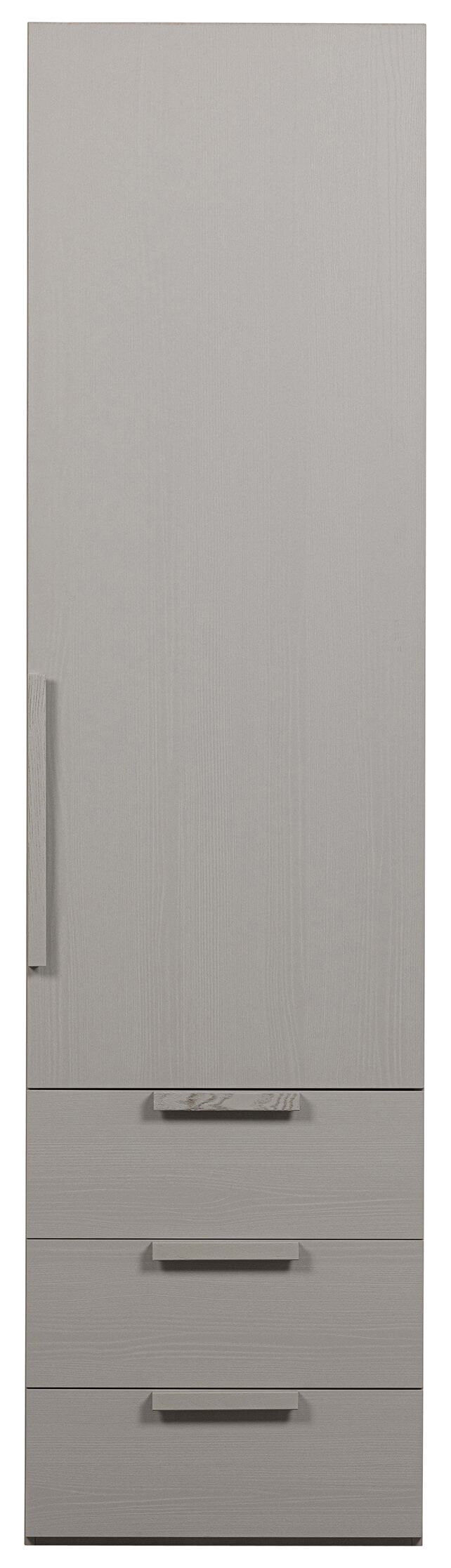 WOOOD Kledingkast 'Rens' 1-deurs, kleur Pebble Grey