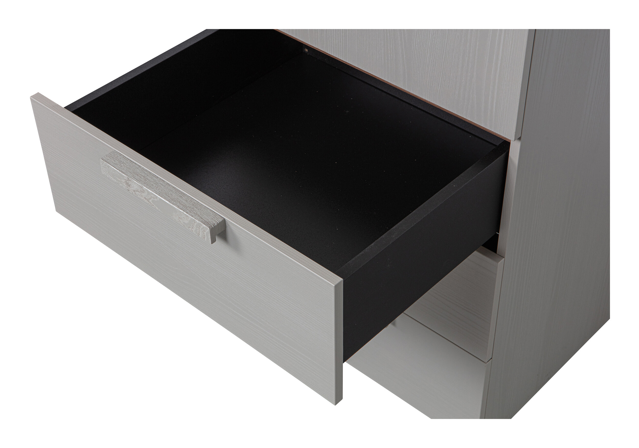 WOOOD Kledingkast 'Rens' 1-deurs, kleur Pebble Grey