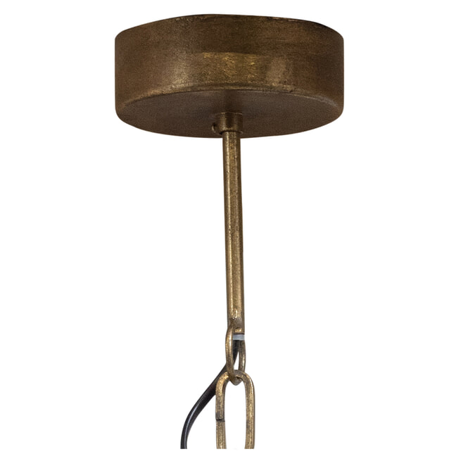 BePureHome Hanglamp 'Shill' kleur Antique Brass