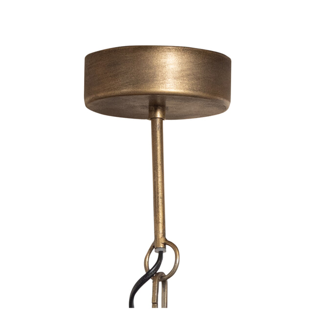 BePureHome Hanglamp 'Polished' kleur Antique Brass