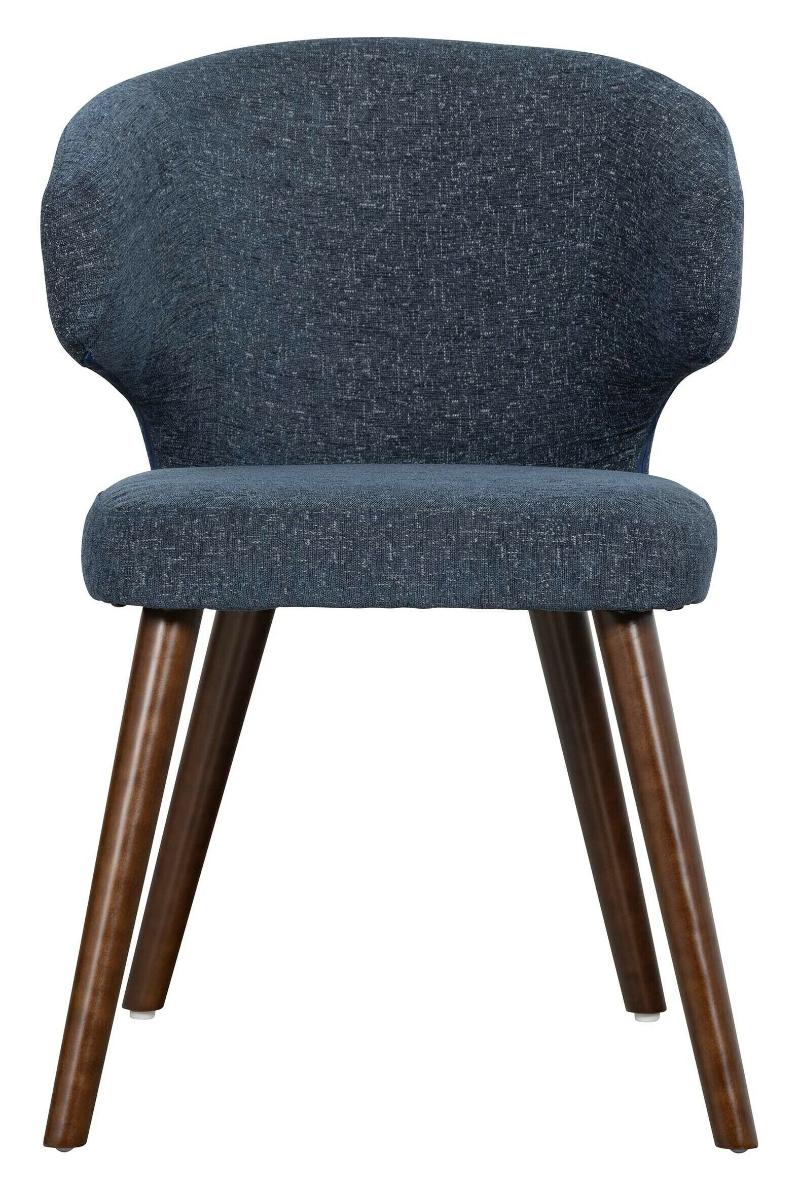 vtwonen Eetkamerstoel 'Cape' kleur Blauw Gemeleerd
