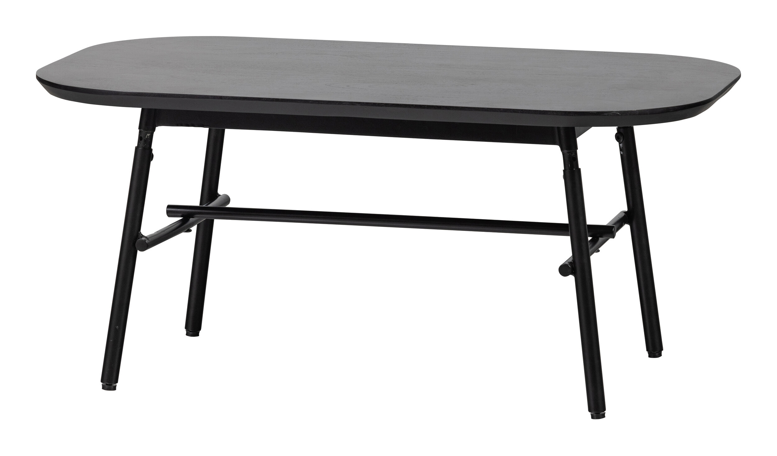 vtwonen Salontafel 'Elegance' Mangohout en Metaal, 100 x 60cm