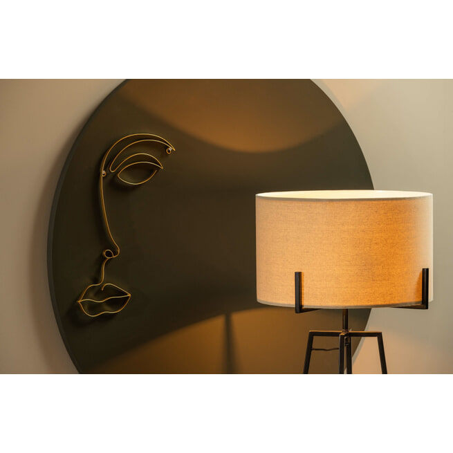 WOOOD Exclusive Vloerlamp 'Holly' 160cm, kleur Naturel
