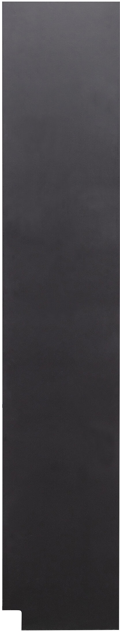 WOOOD Opbergkast 'Finca' Links, Mat zwart, 210 x 78cm