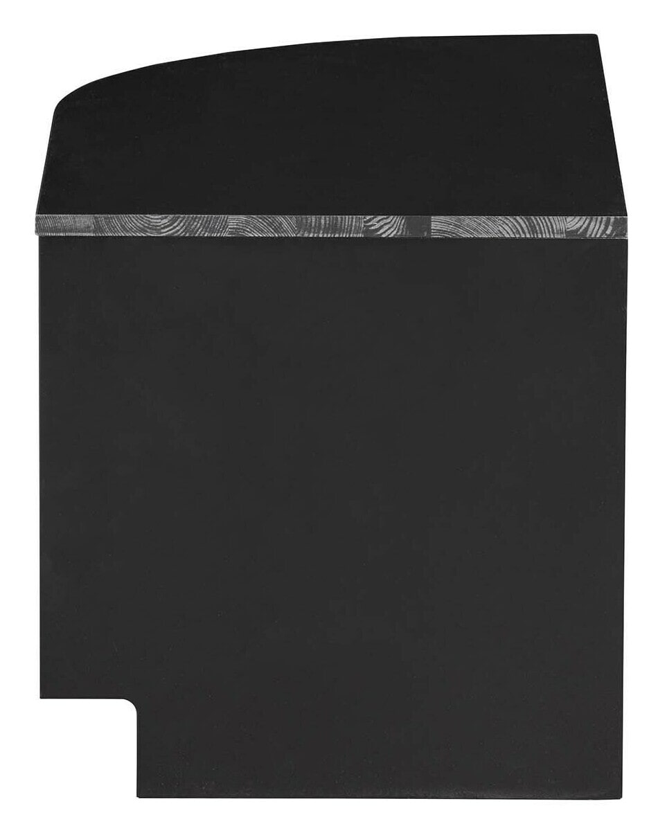 WOOOD TV-meubel 'Finca' Links, Mat zwart, 78cm