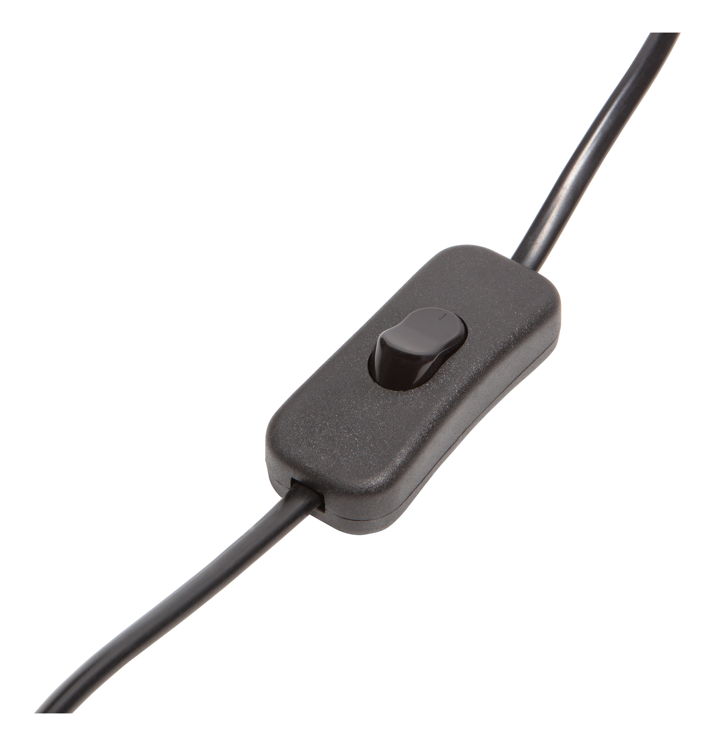 WOOOD Tafellamp 'Macy' Rattan, kleur Zwart (excl. kap)