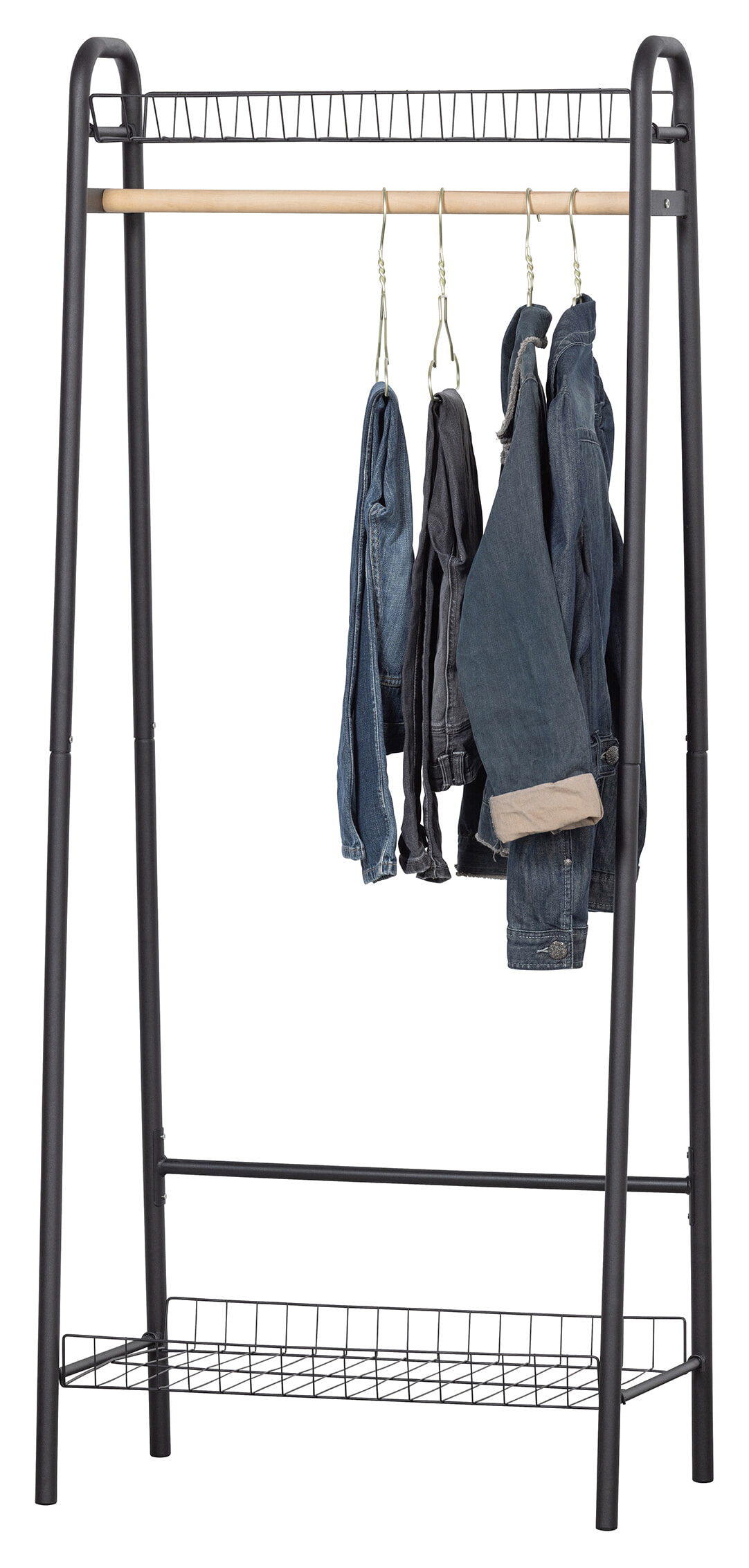WOOOD Kledingrek 'Jovi' Metaal en hout
