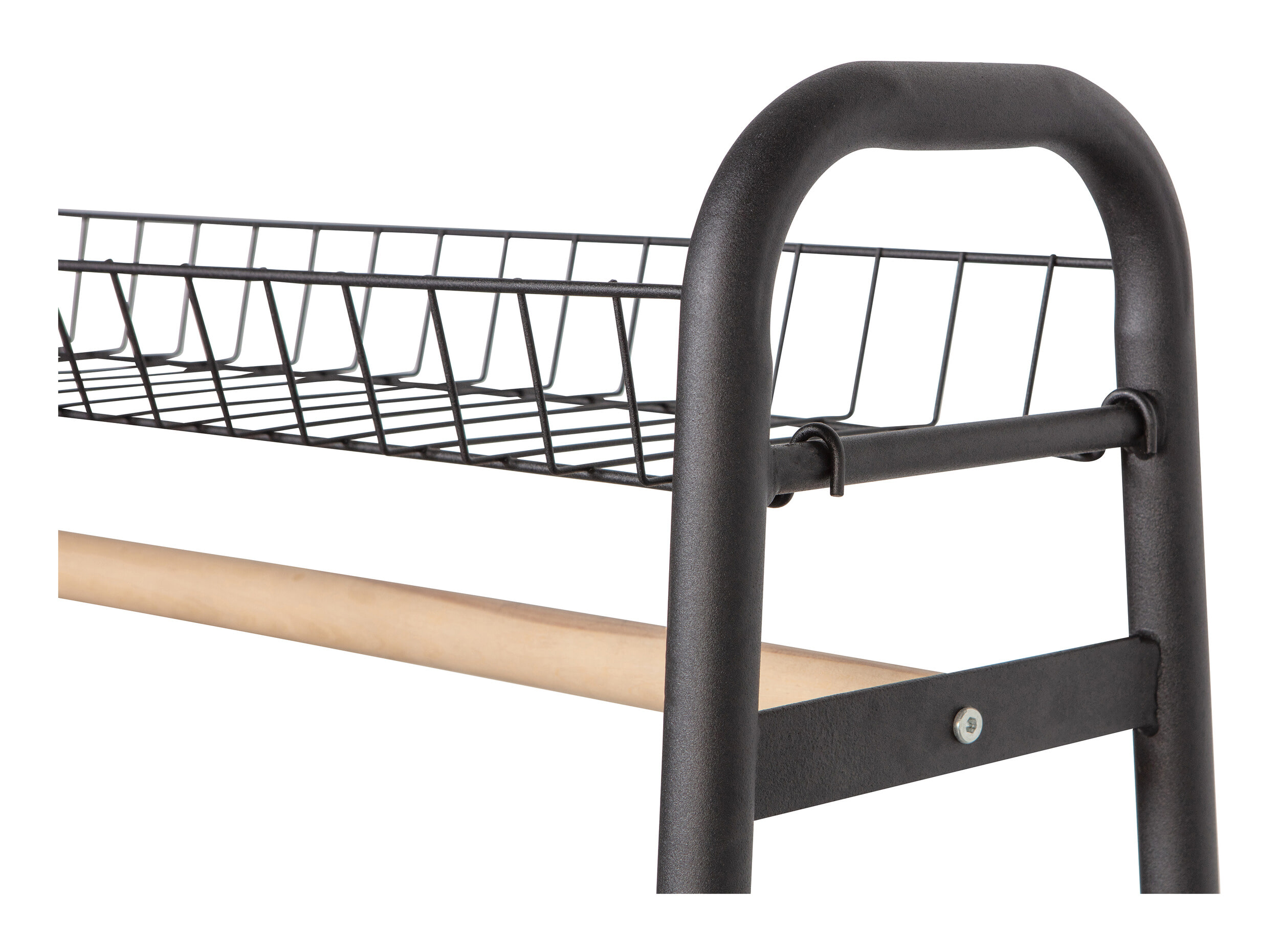 WOOOD Kledingrek 'Jovi' Metaal en hout