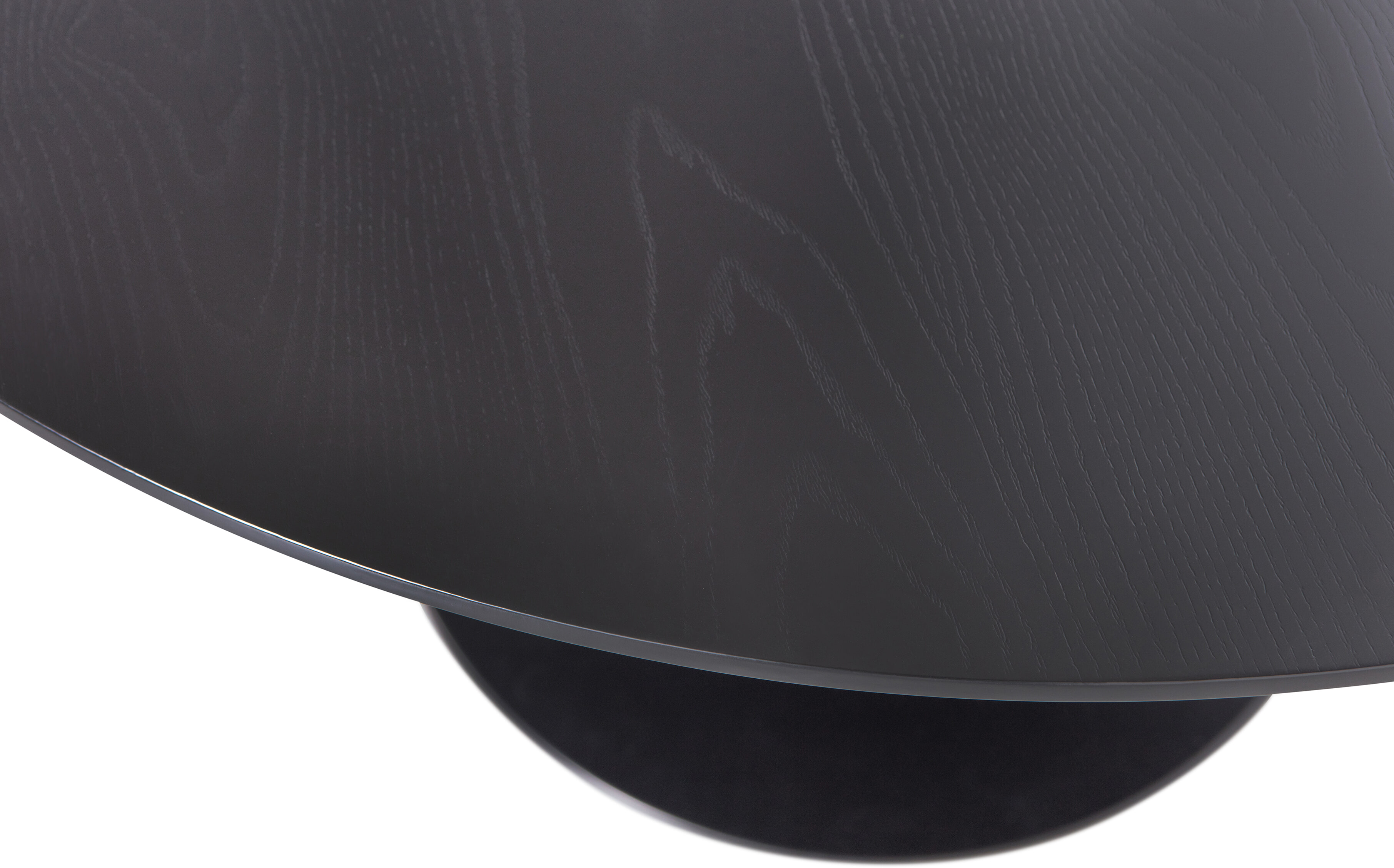 WOOOD Ronde Eettafel 'Sammy' 120cm, kleur Zwart
