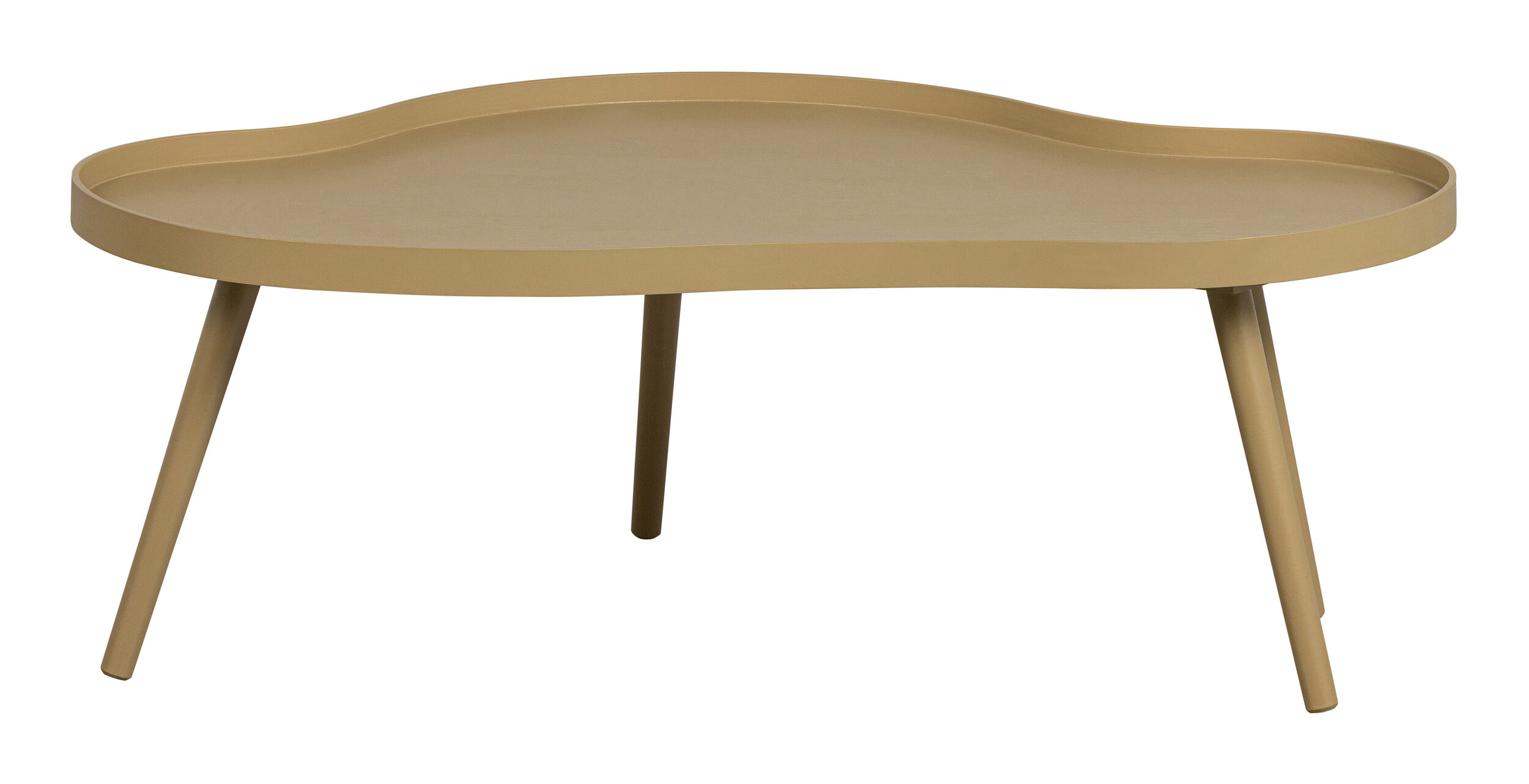 WOOOD Organische Salontafel 'Mae' 100 x 58cm, kleur Alpaca