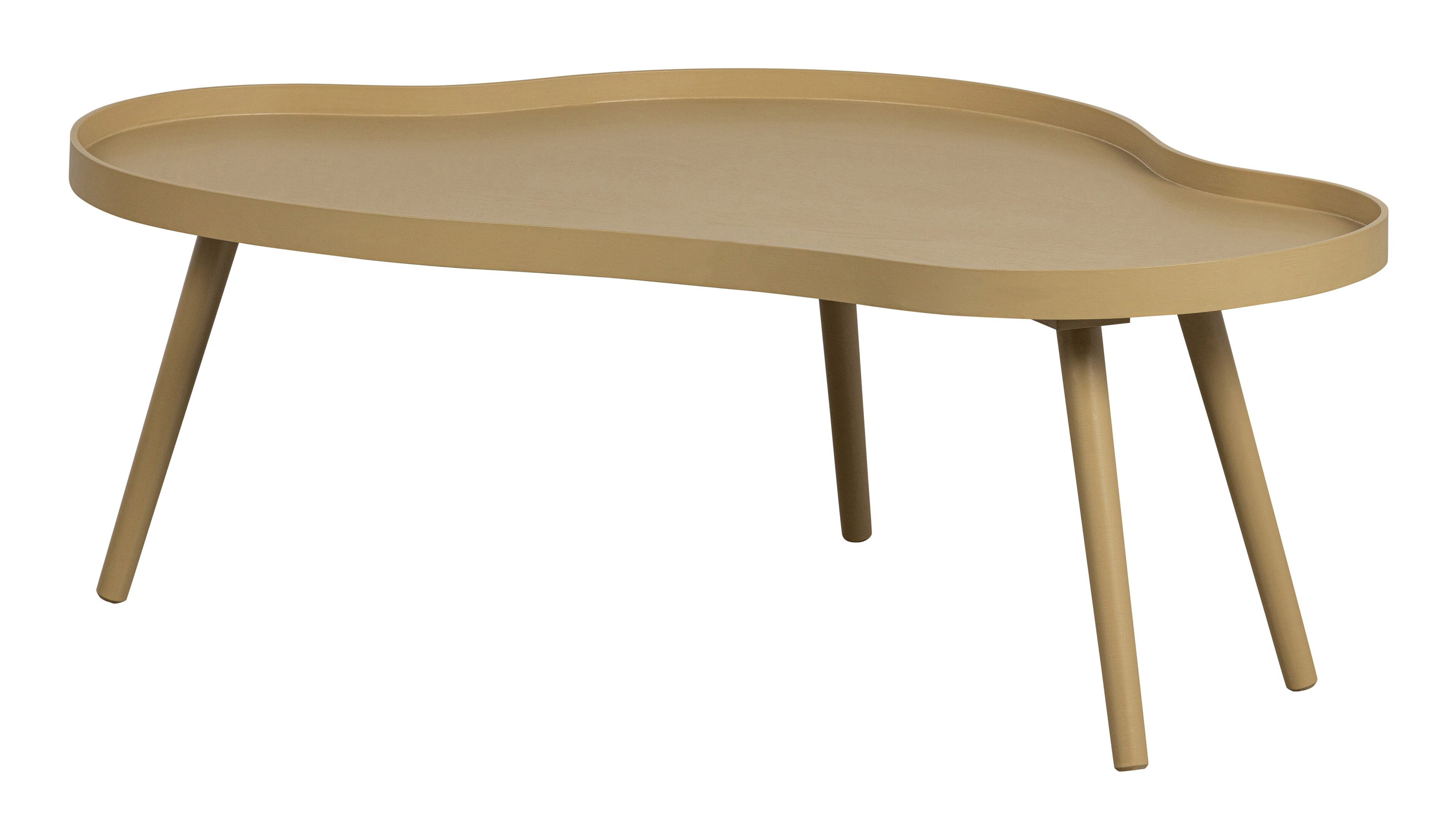 WOOOD Organische Salontafel 'Mae' 100 x 58cm, kleur Alpaca