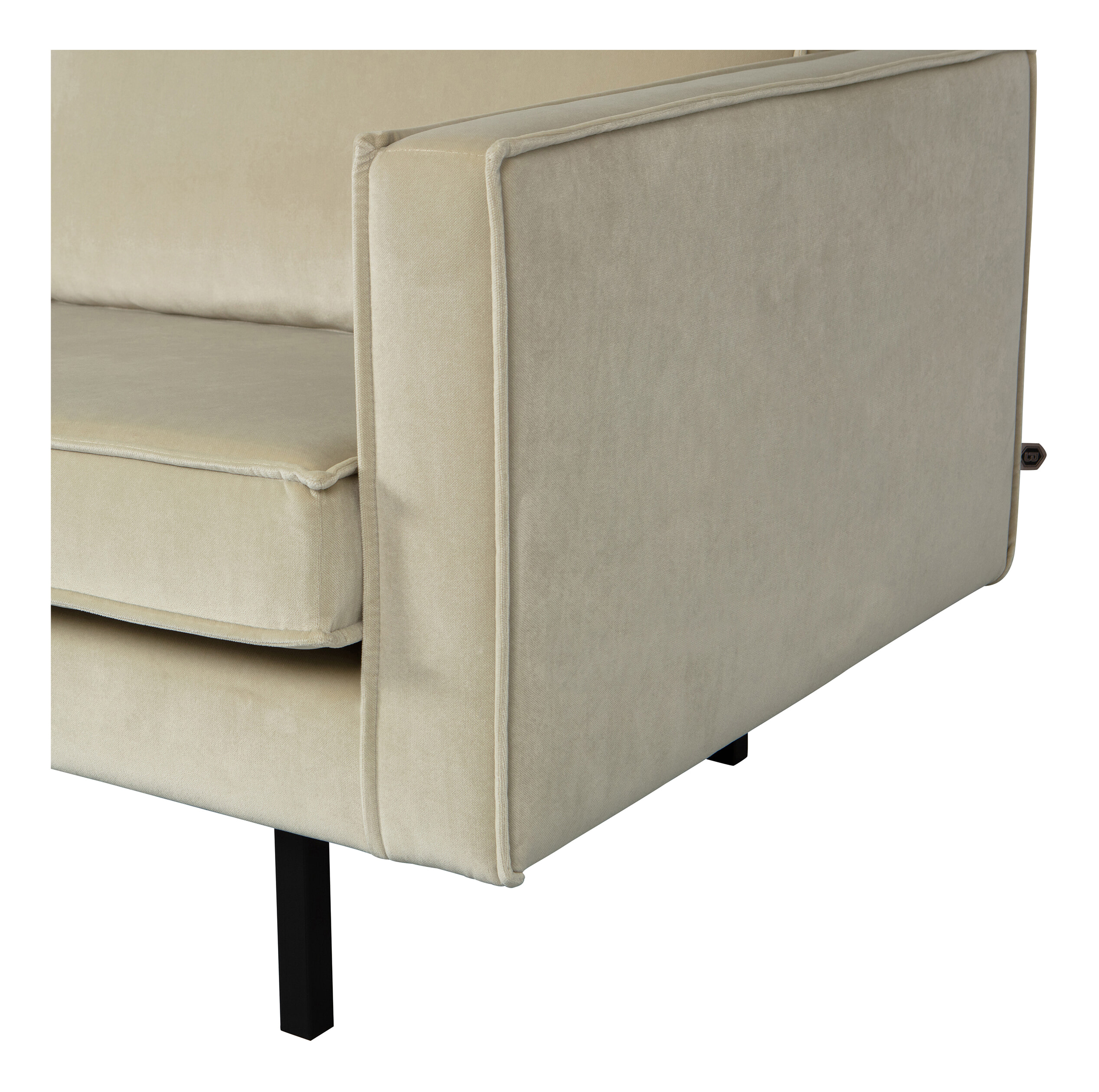 WOOOD Fauteuil 'Rodeo' Velvet, kleur Pistache