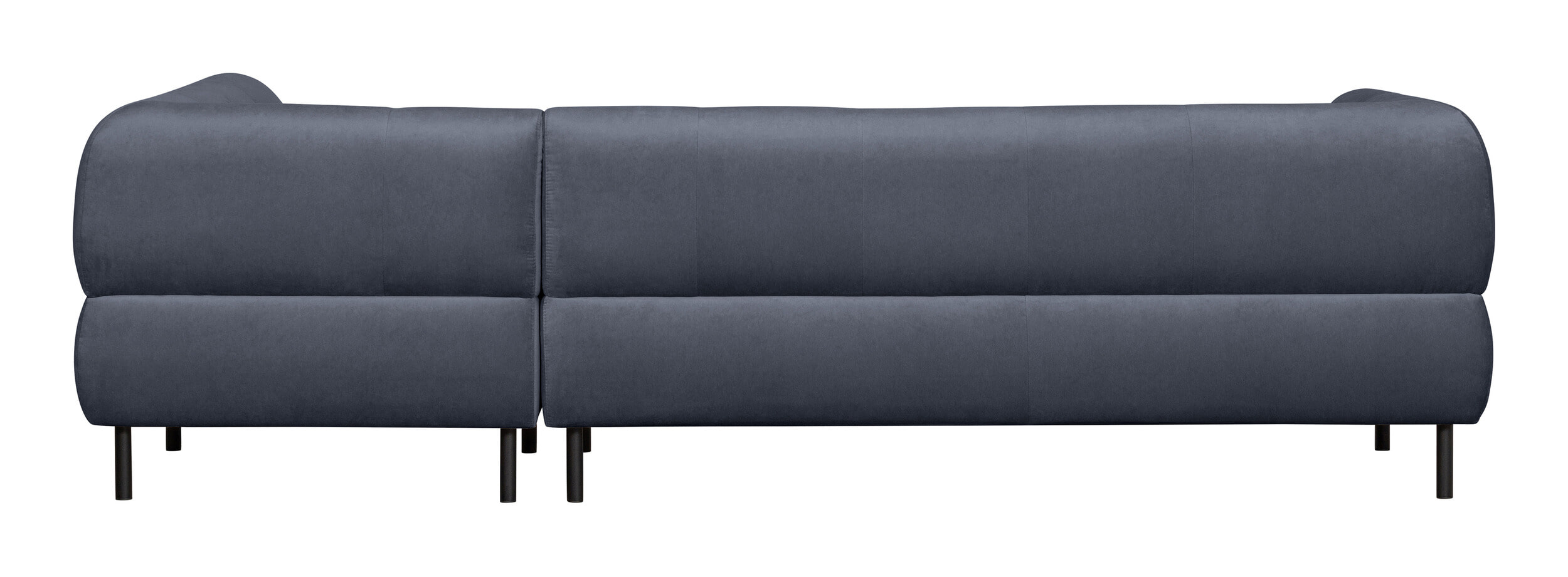 WOOOD Hoekbank 'Lloyd' Rechts, Velvet, kleur Cloud