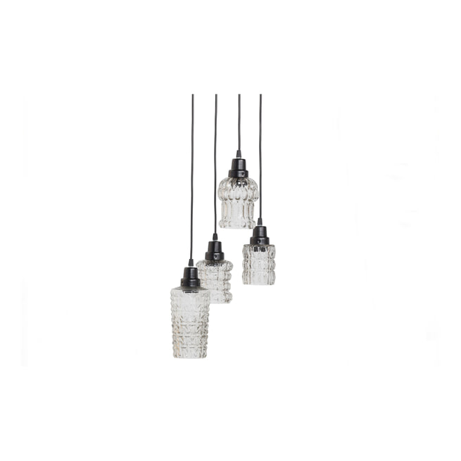 BePureHome Hanglamp 'Multiple' Glas, 4-lamps