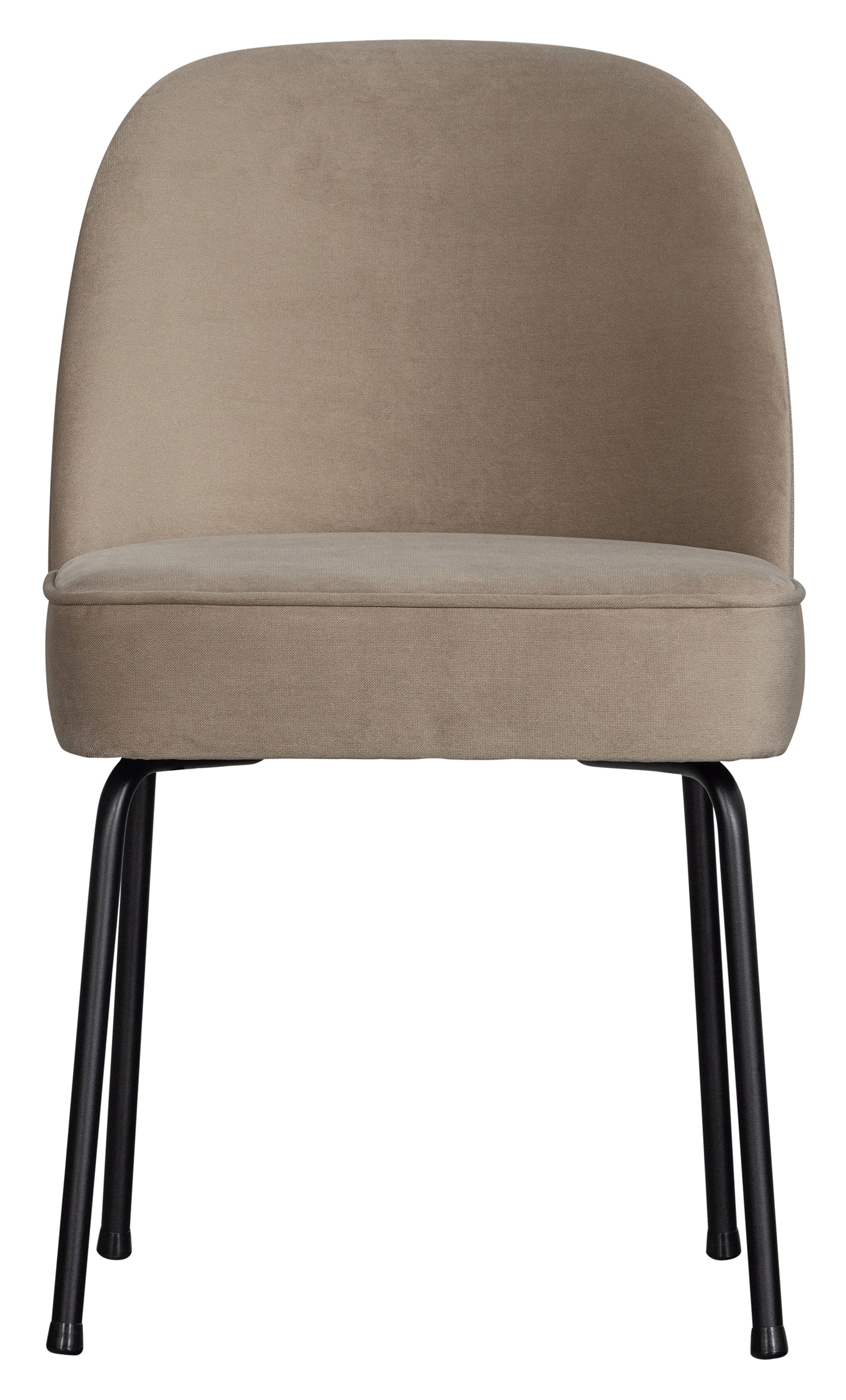 WOOOD Eetkamerstoel 'Vogue' Velvet, kleur Khaki
