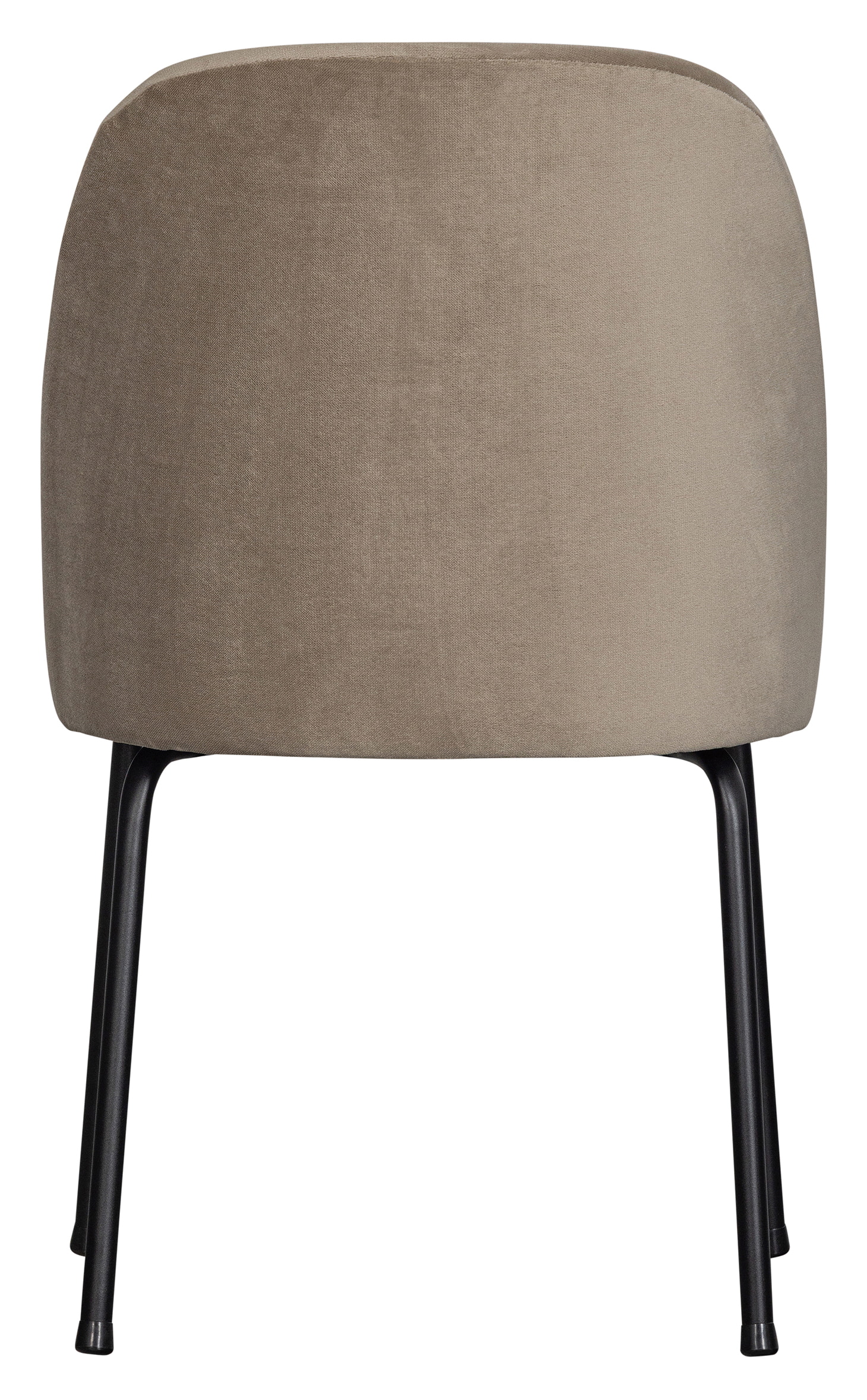 WOOOD Eetkamerstoel 'Vogue' Velvet, kleur Khaki