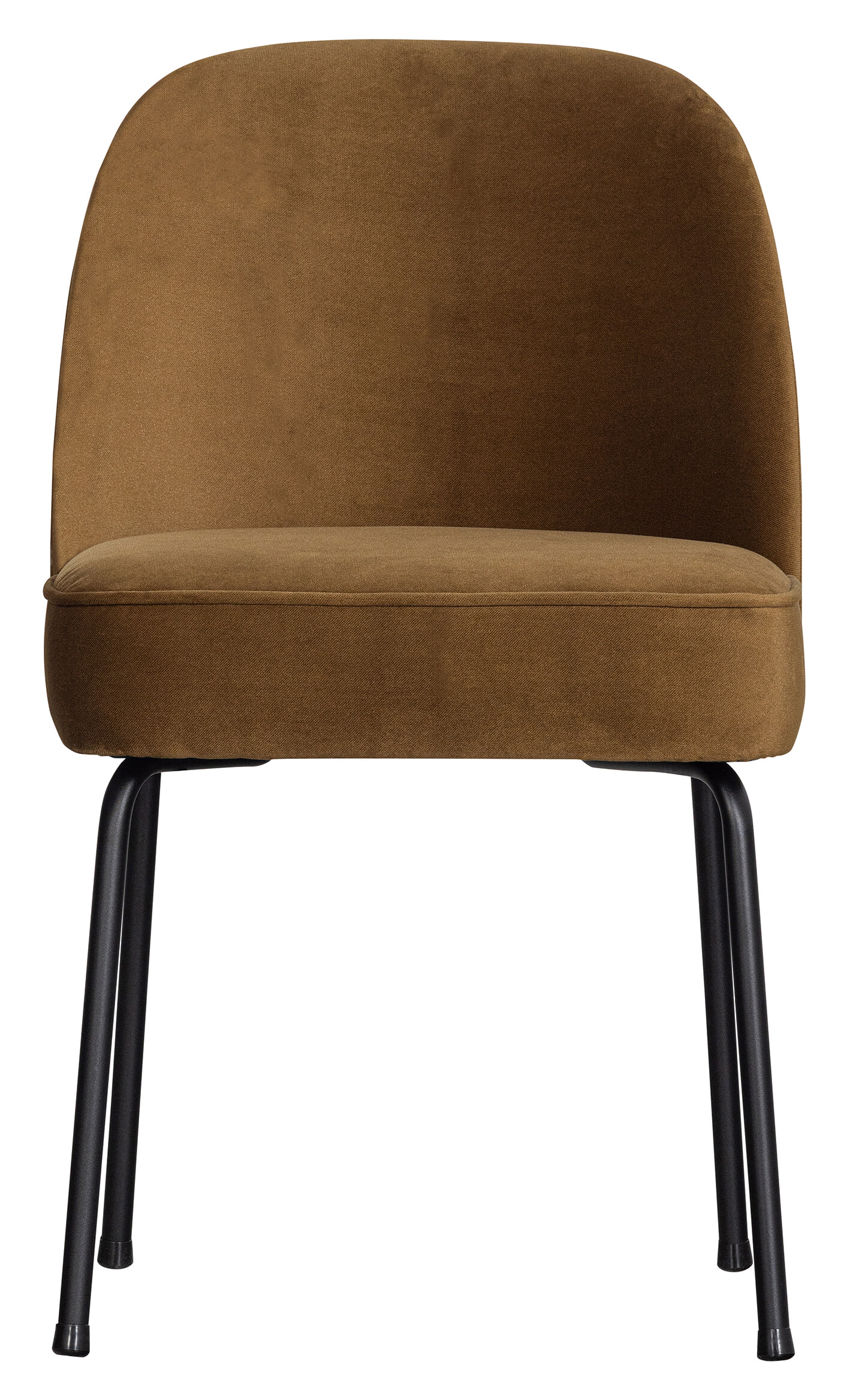 WOOOD Eetkamerstoel 'Vogue' Velvet, kleur Honing Geel