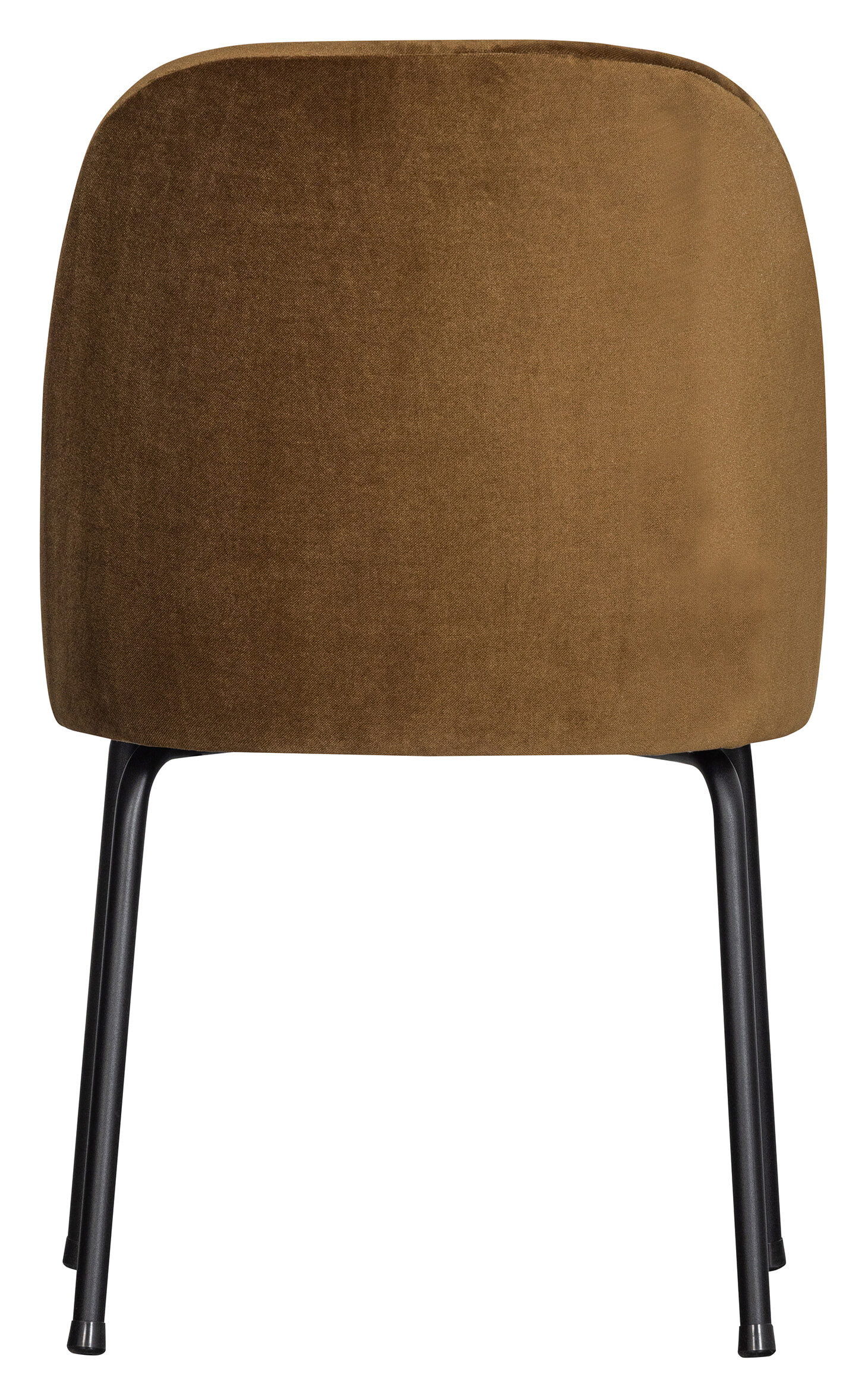 WOOOD Eetkamerstoel 'Vogue' Velvet, kleur Honing Geel