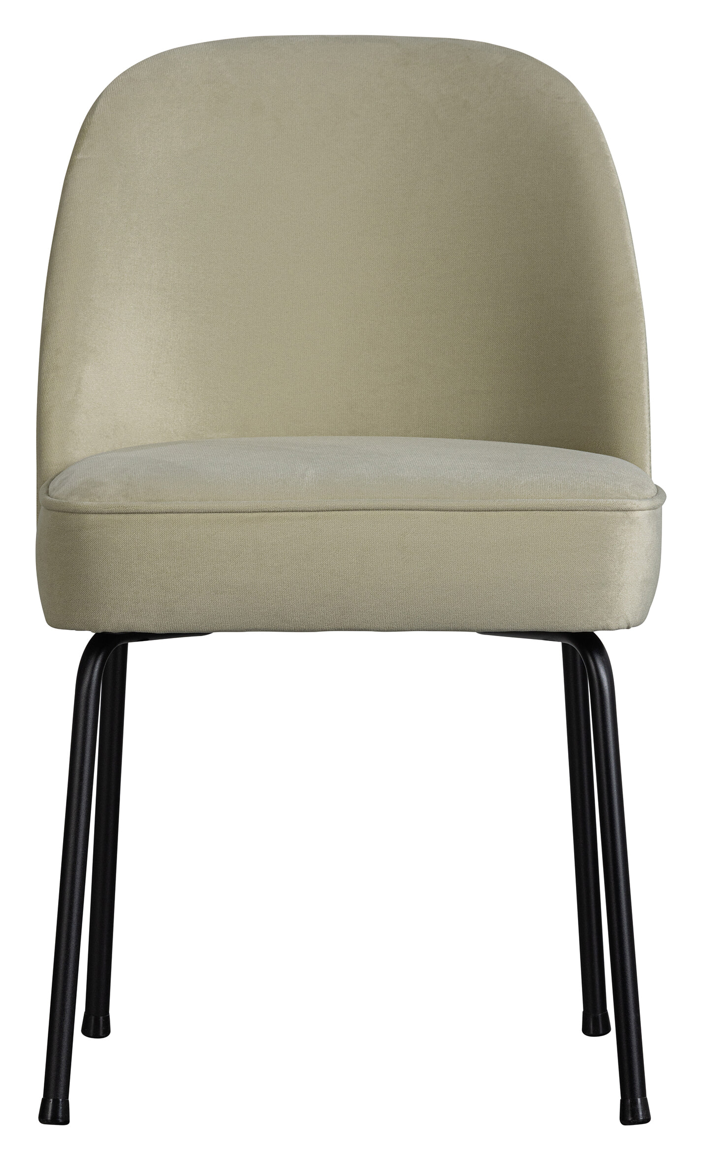 WOOOD Eetkamerstoel 'Vogue' Velvet, kleur Pistache