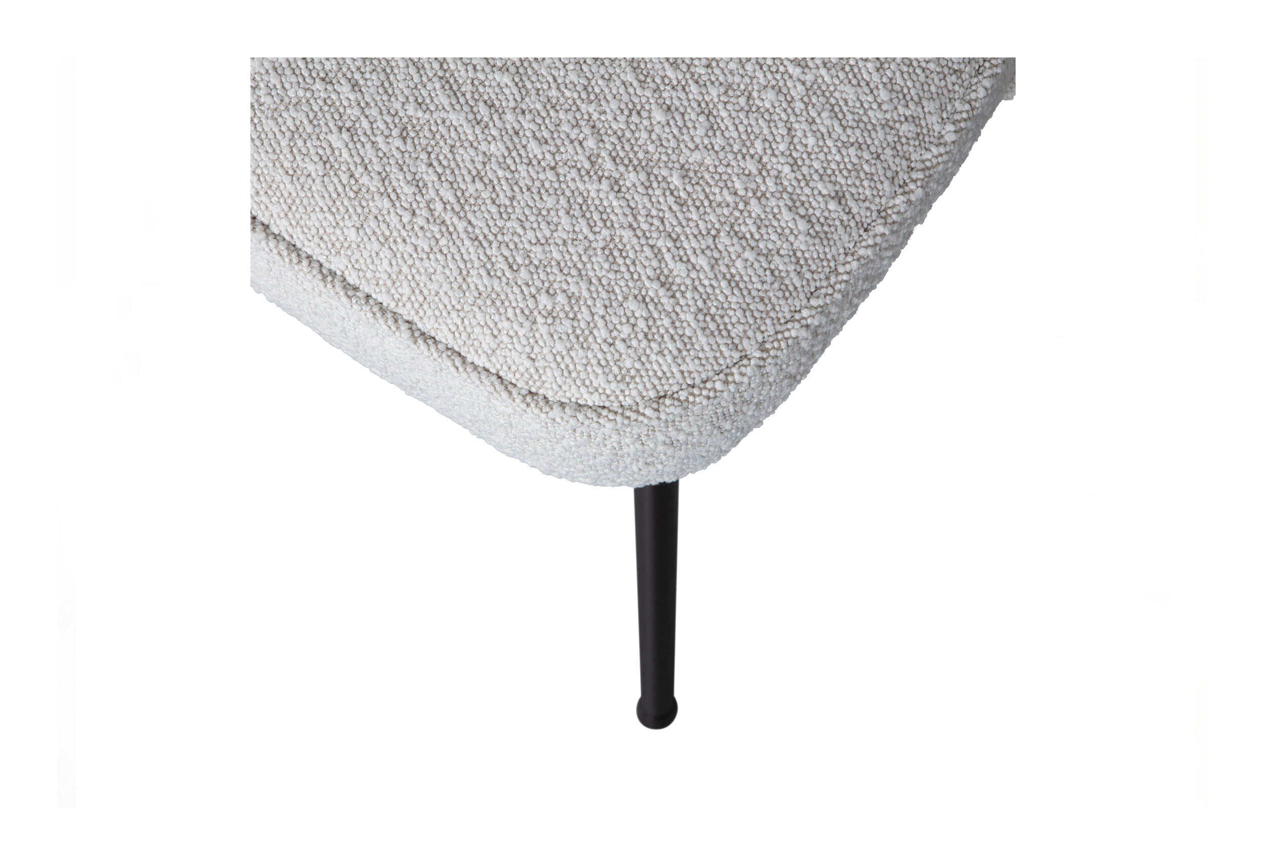 WOOOD Eetkamerbank 'Vogue' Bouclé, kleur Naturel