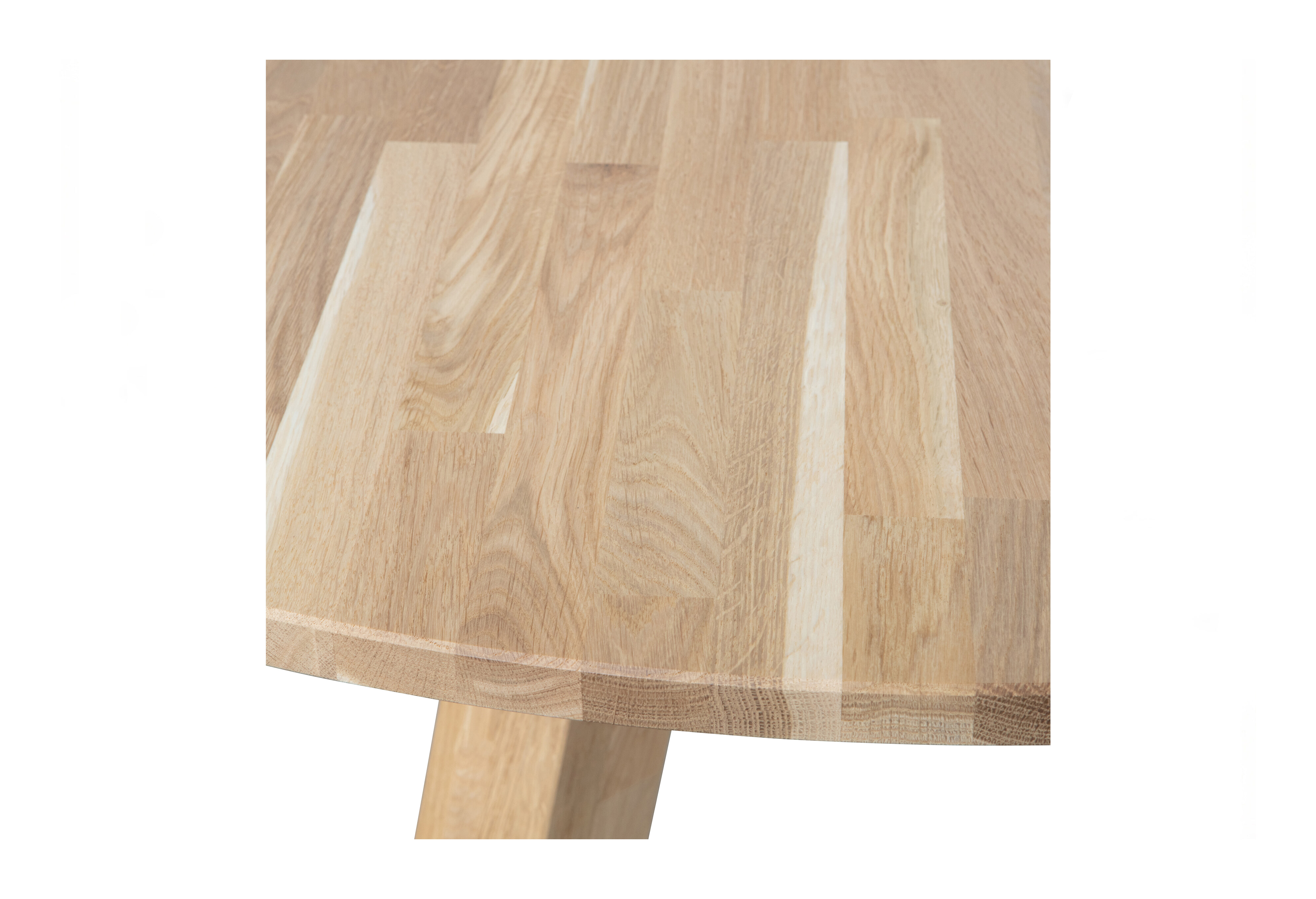 WOOOD Ronde Eettafel 'Rhonda' Eikenhout, 150cm