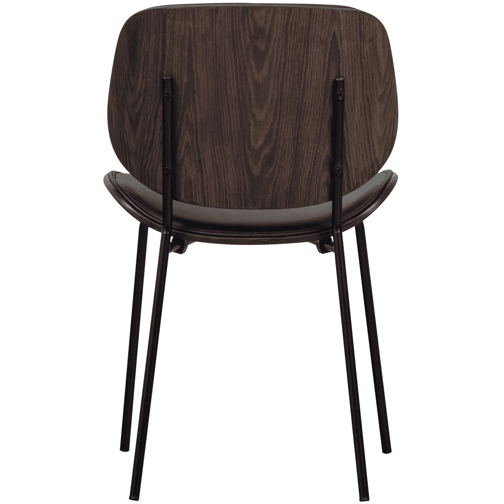 WOOOD Eetkamerstoel 'Close' PU en Hout