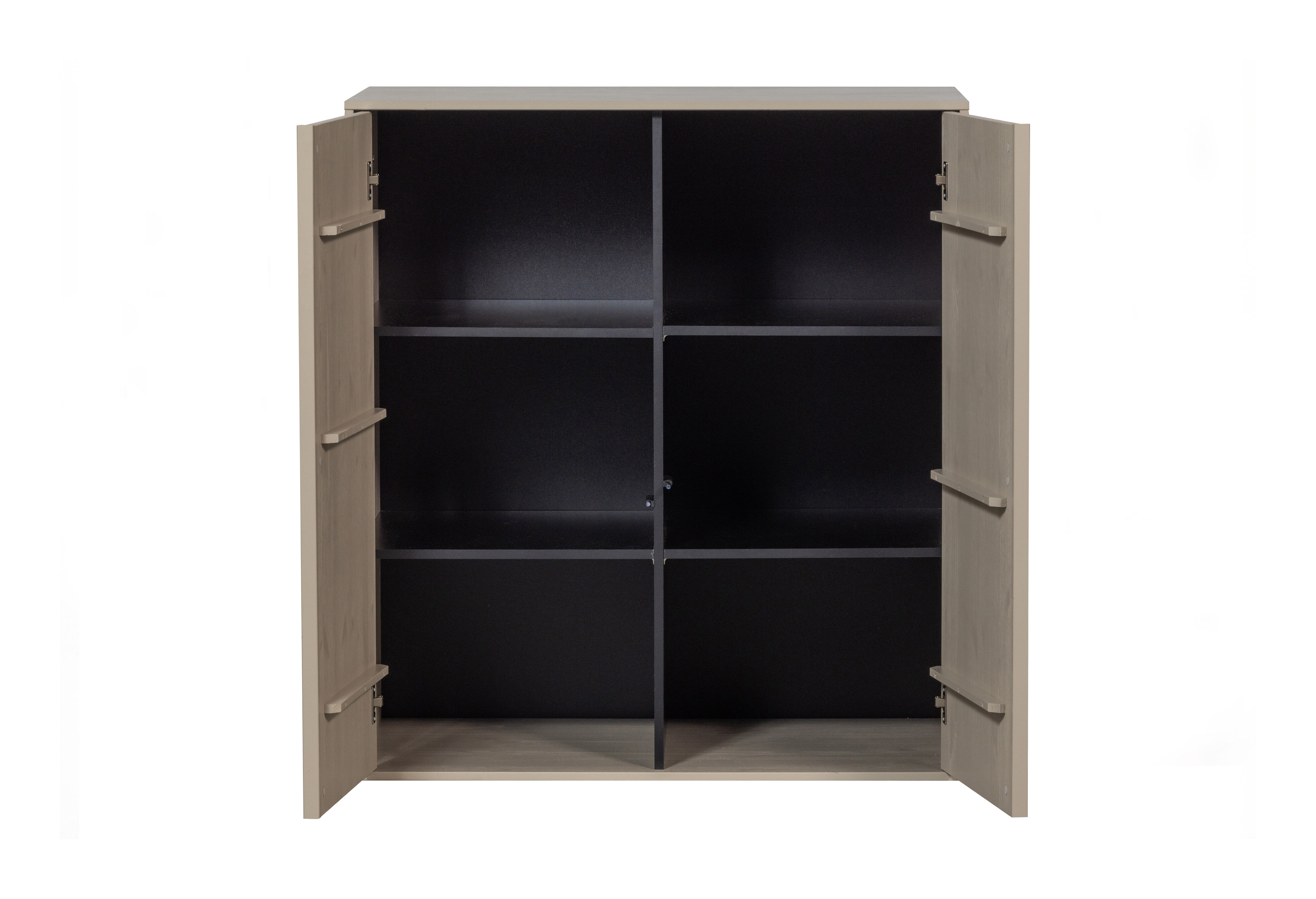 vtwonen Opbergkast 'Daily Closet' Double, 110 x 100cm, kleur Dakargrau