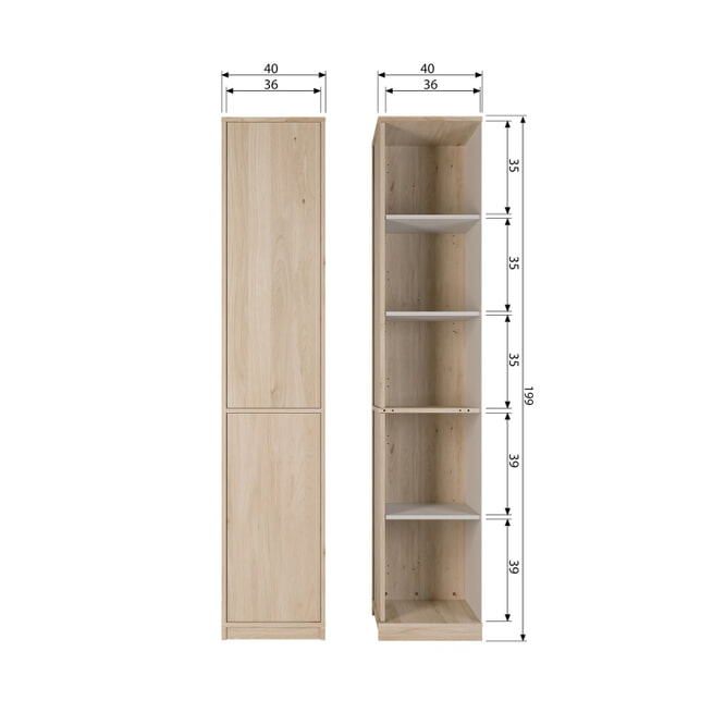 Hoogte 2 meter - Wandkast kopen? | Ruime keuze, lage prijs Hoogte 2 meter - Wandkast kopen? | Ruime keuze, lage prijs